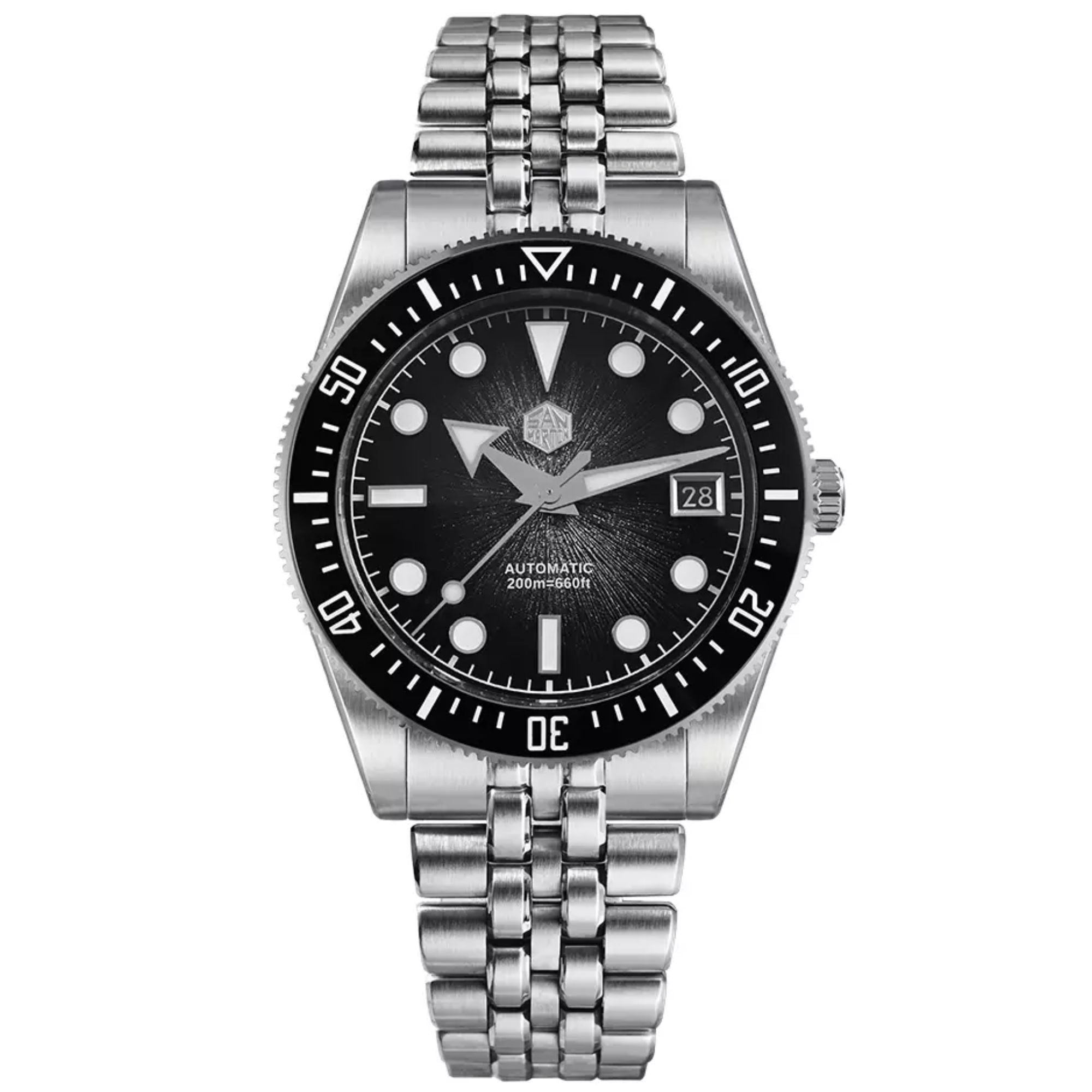 San Martin Watches New Miyota 9015 Movement 37.5mm Mechanical Watch - SN0148-GX