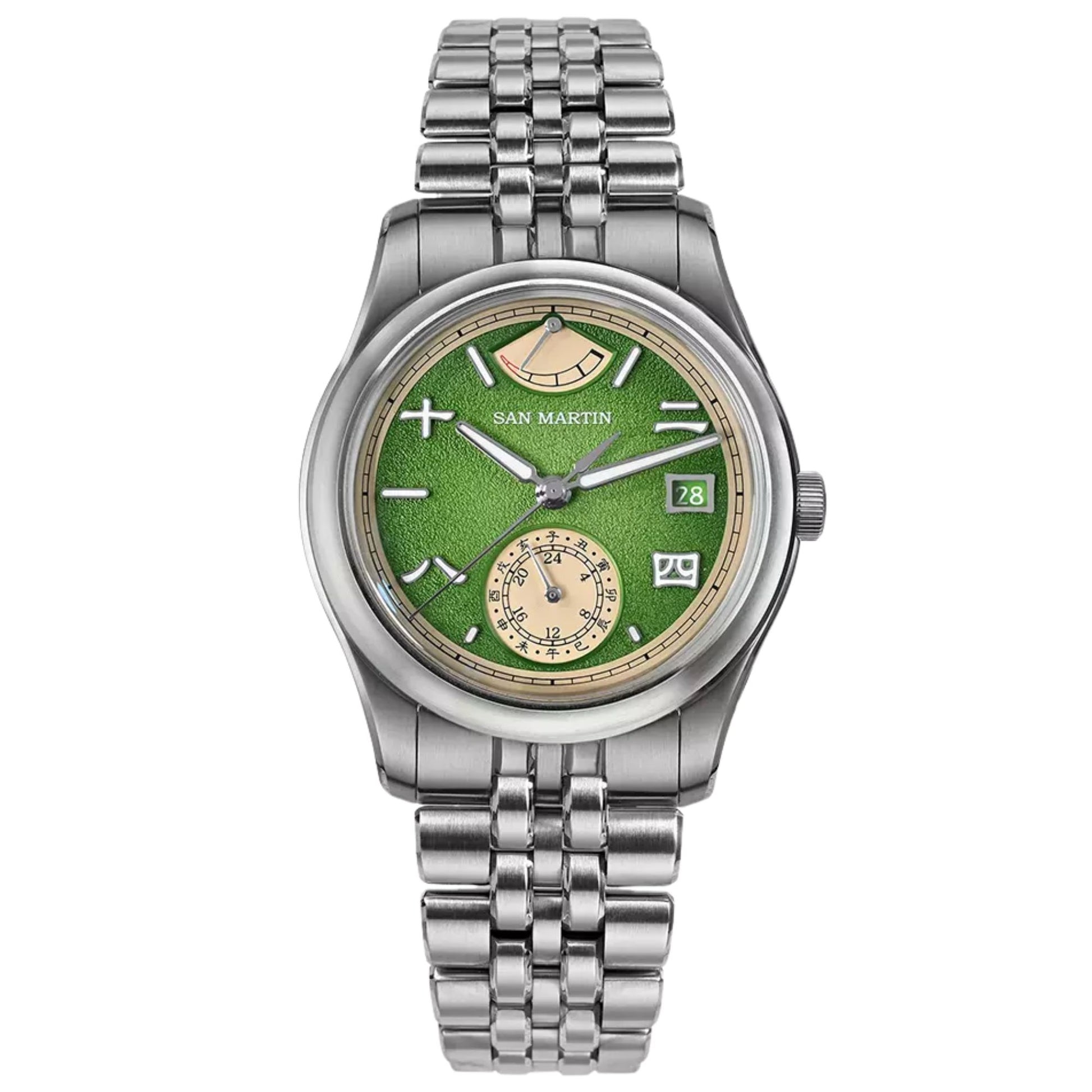 San Martin 39mm Luxury Men’s Business Watch Miyotav9132 Automatic - SN0144-DG