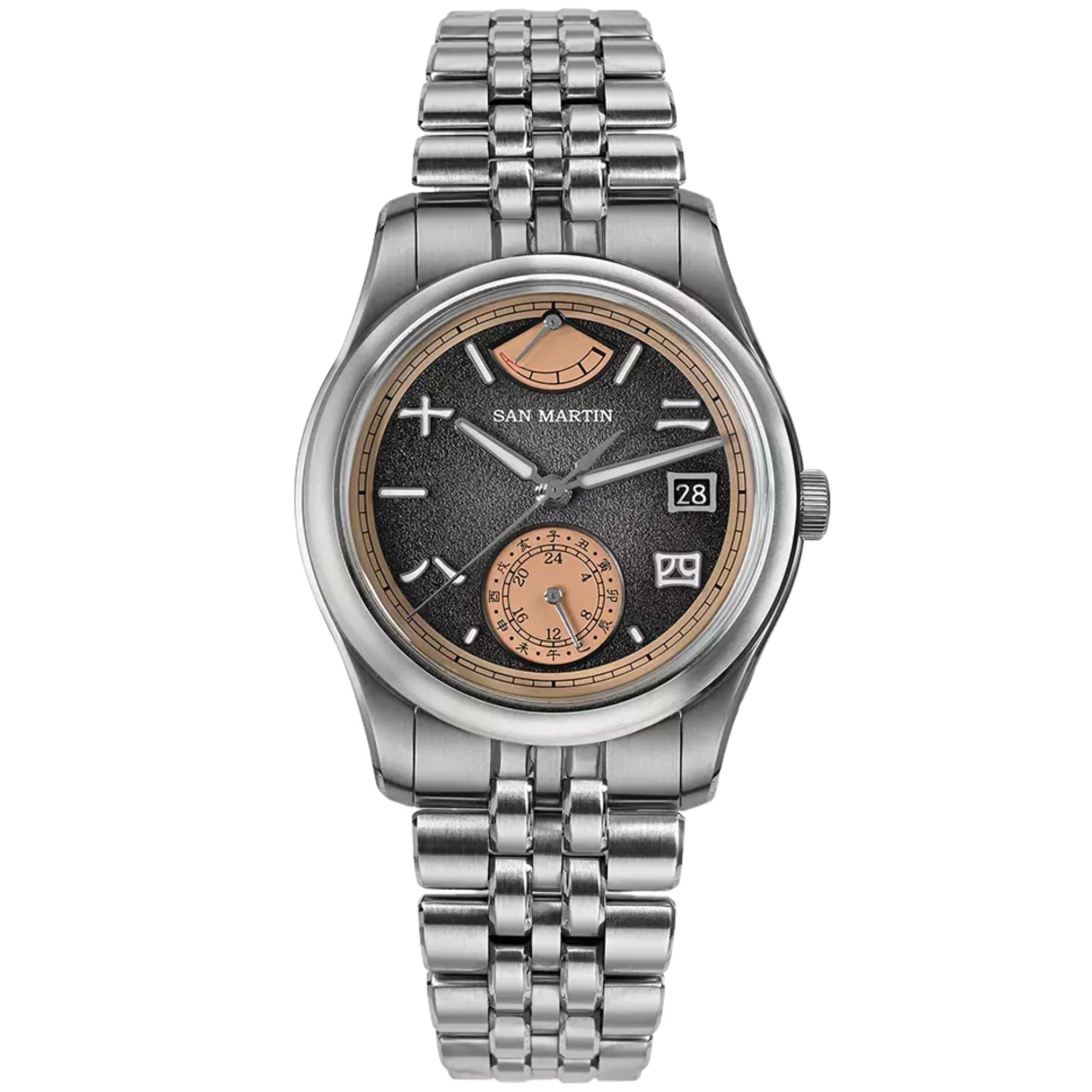 San Martin New 39mm Luxury Men’s Business Watch Miyota 9132 Automatic SN0144-DG