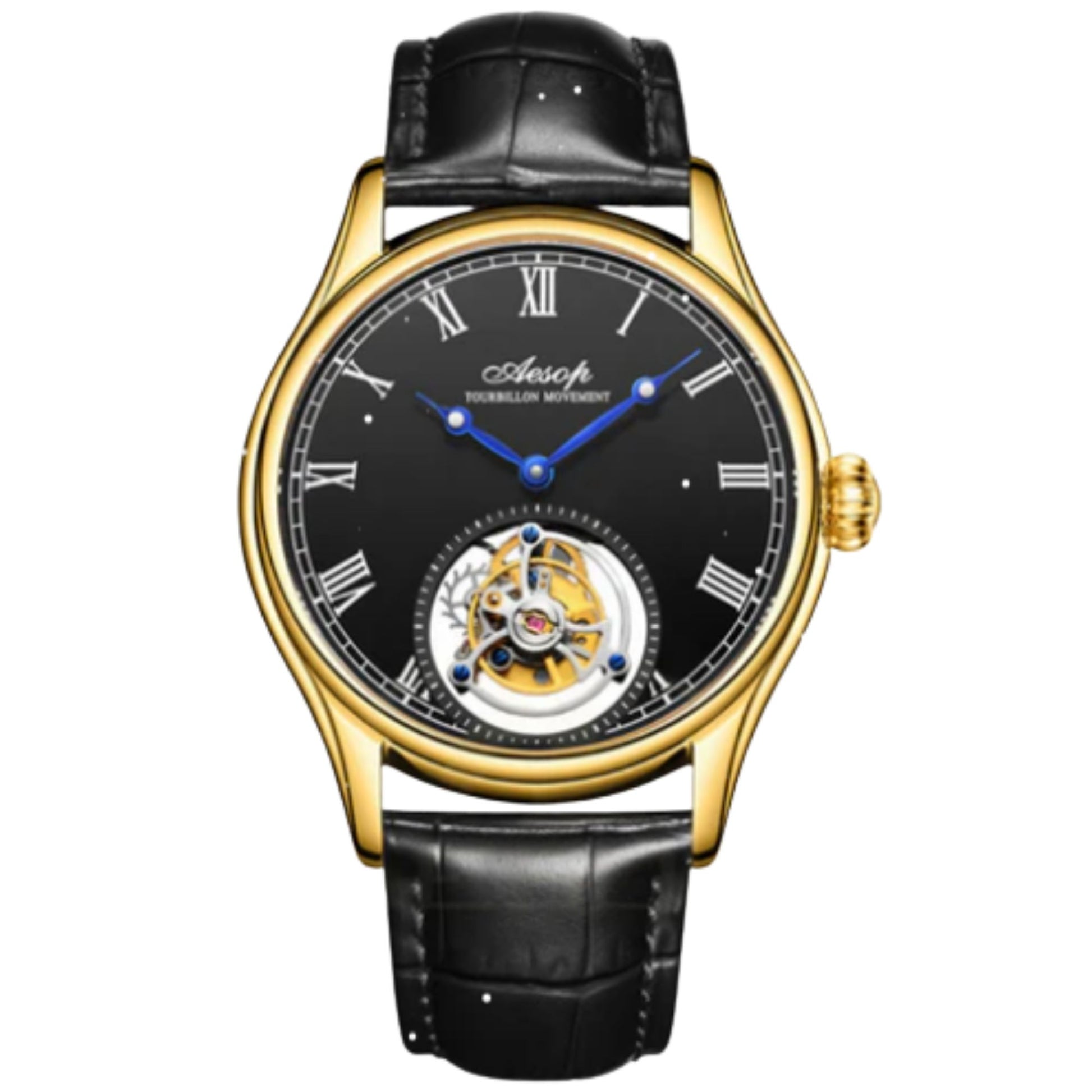 AESOP Roman Tourbillon Sapphire Mirror and Back Cover 7021 watch
