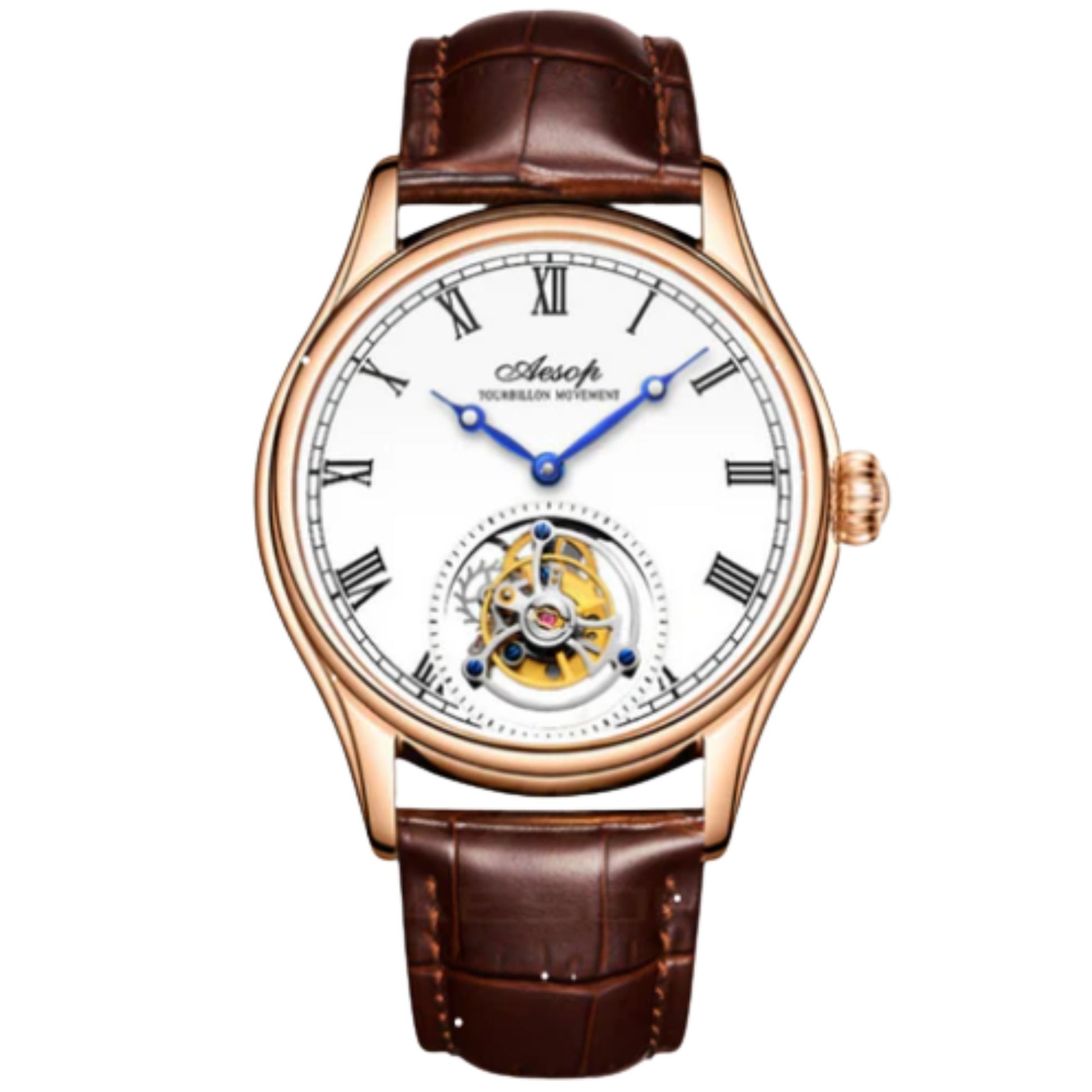 AESOP Roman Tourbillon Sapphire Mirror and Back Cover 7021 watch