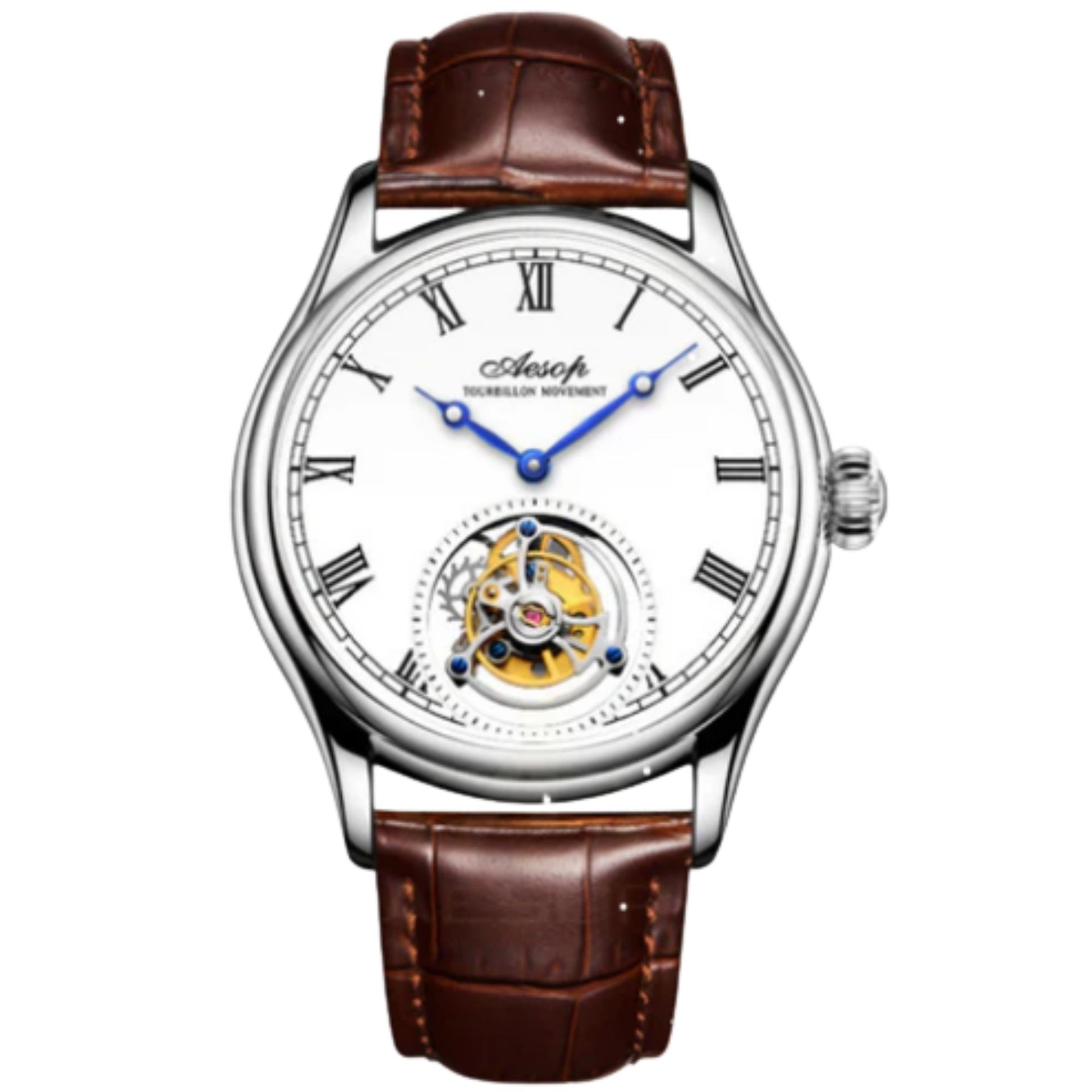AESOP Roman Tourbillon Sapphire Mirror and Back Cover 7021 watch