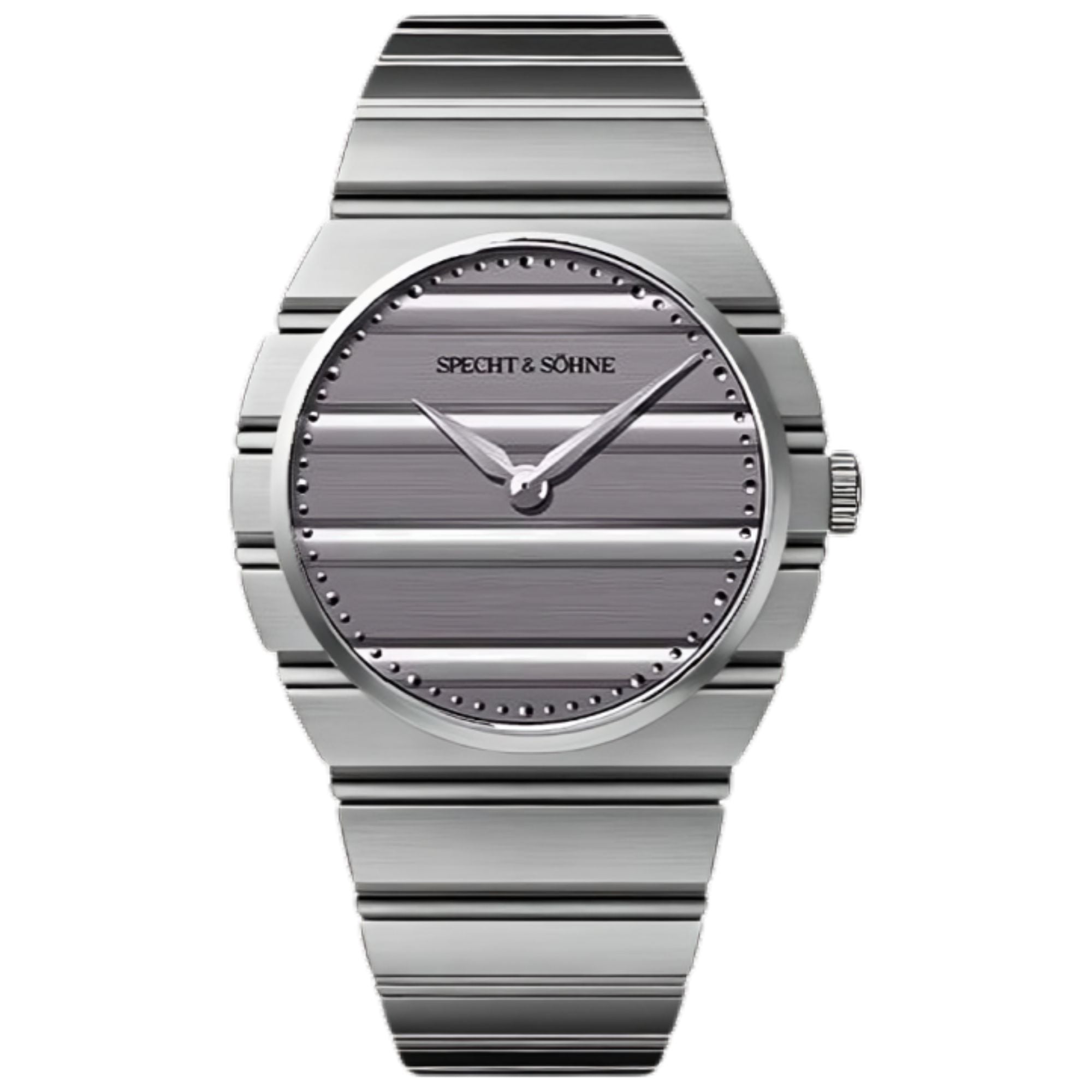 Specht & Söhne ultra-thin gray quartz wristwatch