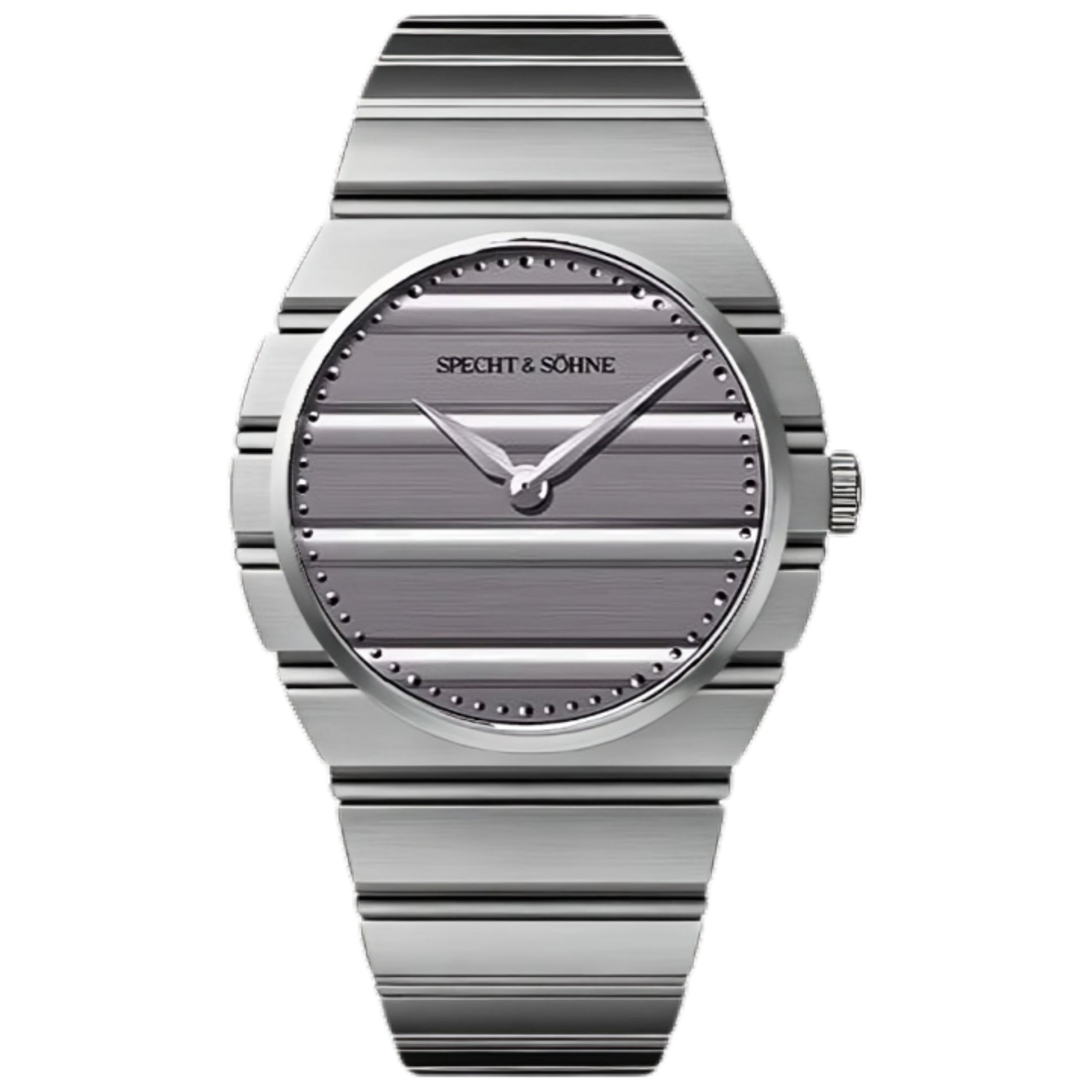 Specht & Söhne ultra-thin gray quartz wristwatch