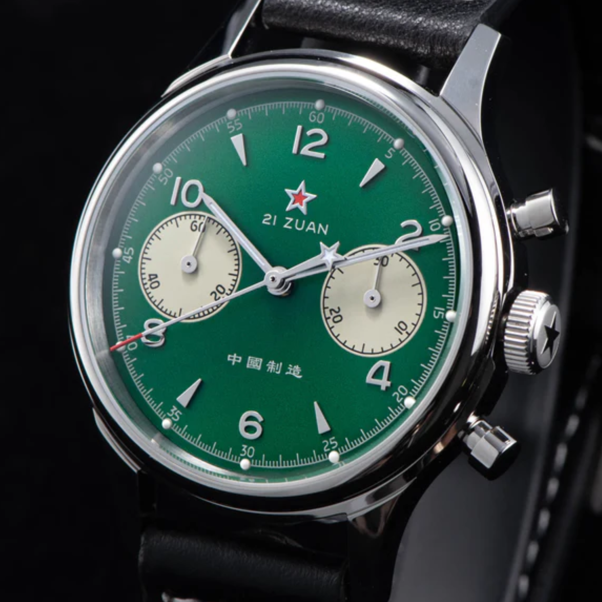 Sugess Seagull Movement Watch SU1963G 1963 38mm Green Dial