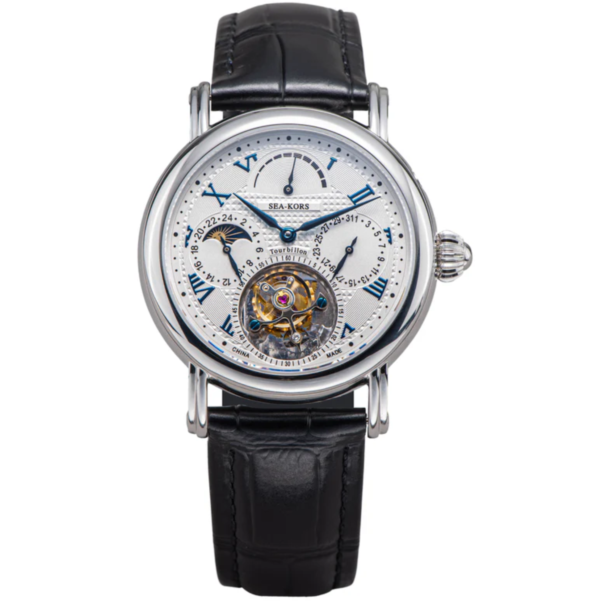 Suges Seakors Tourbillon SE8007SW Blue Indices