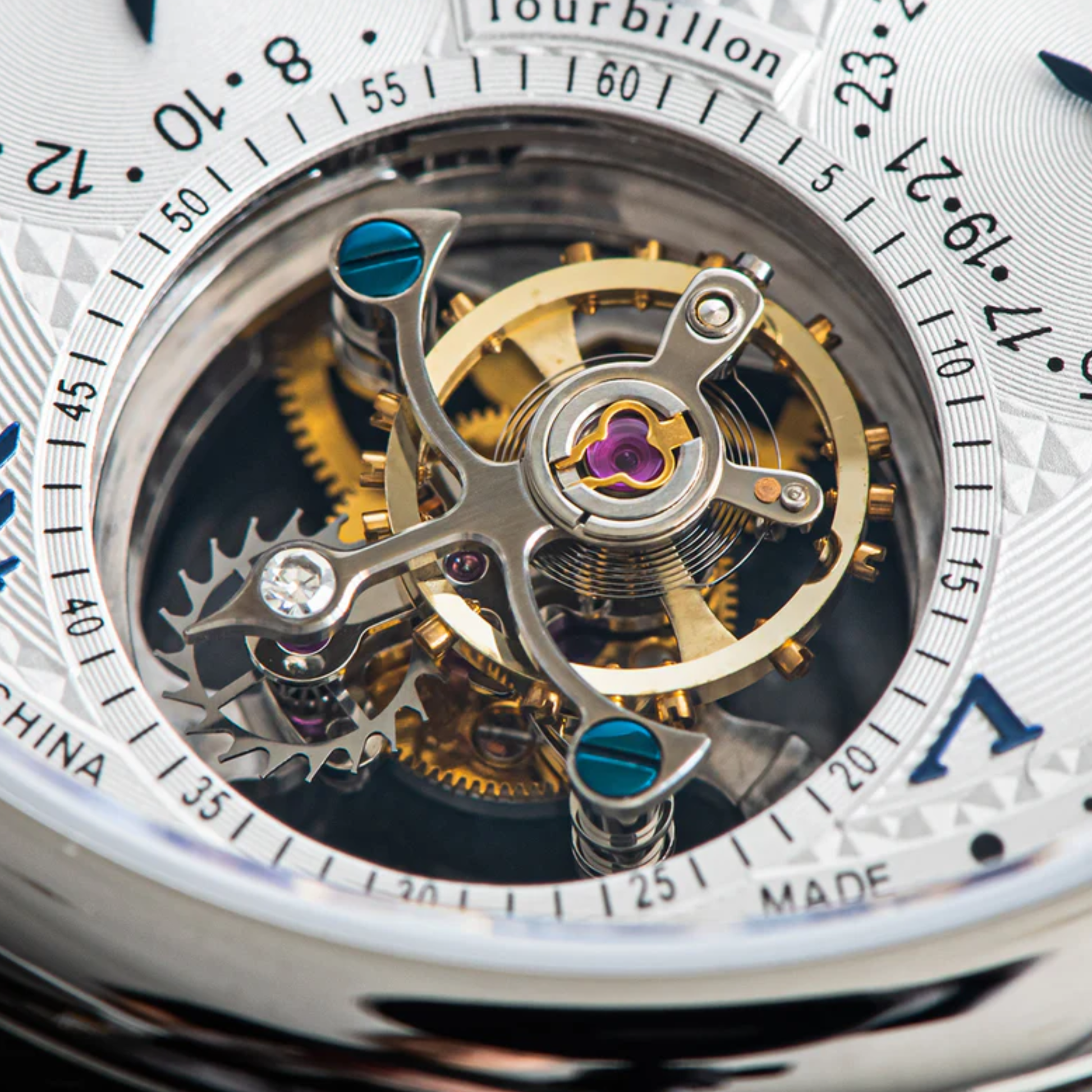 Suges Seakors Tourbillon SE8007SW Blue Indices