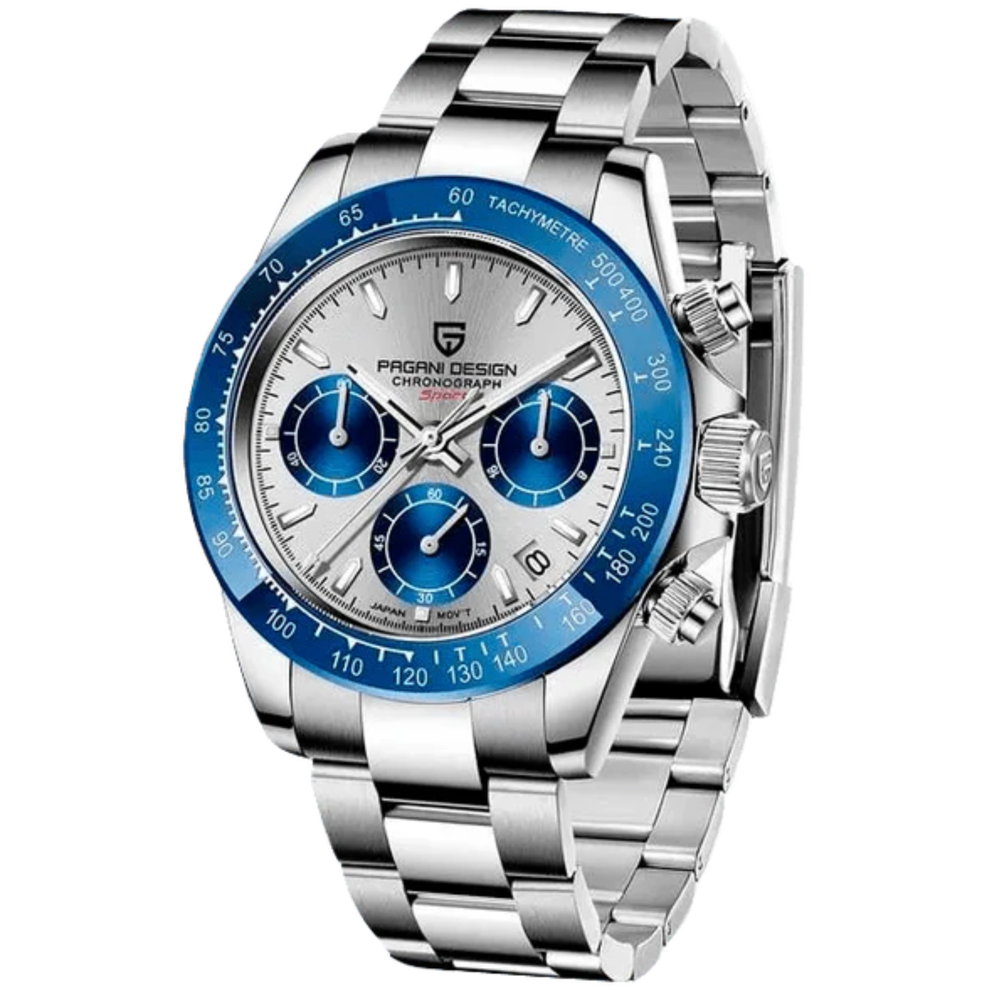 Pagani Design PD-1644 | Luxury | Meca-quartz Movement (SeikoVK63) | Stainless Steel Men's 40MM Watch