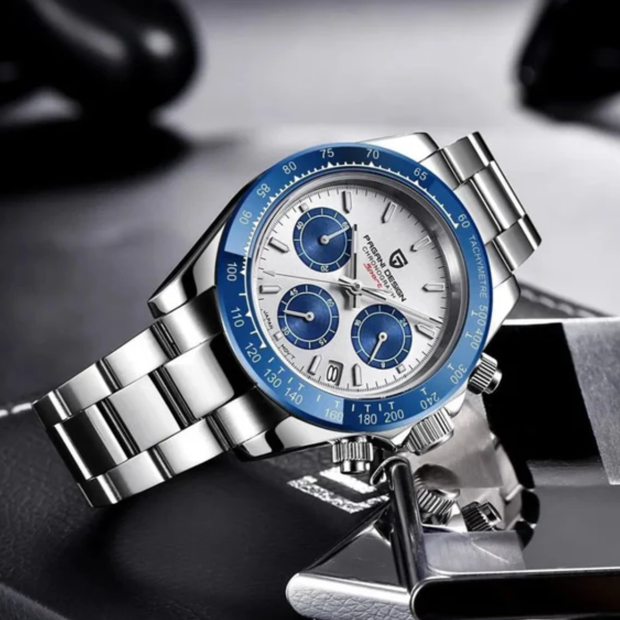 Pagani Design PD-1644 | Luxury | Meca-quartz Movement (SeikoVK63) | Stainless Steel Men's 40MM Watch