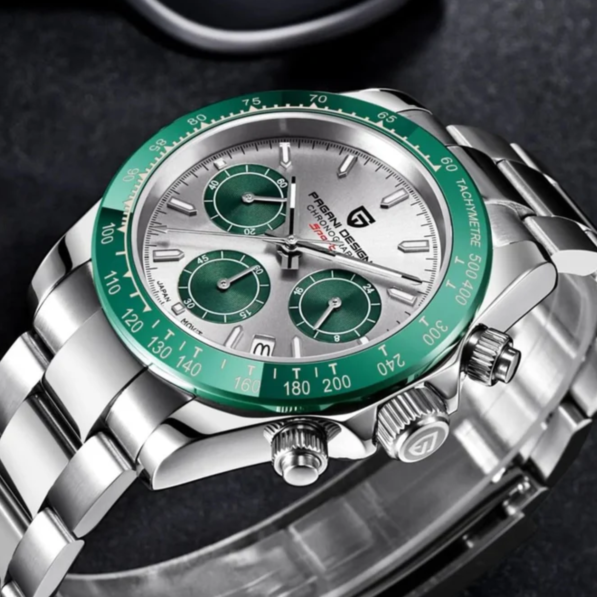 Pagani Design PD-1644 | Luxury | Meca-quartz Movement (SeikoVK63) | Stainless Steel Men's 40MM Watch