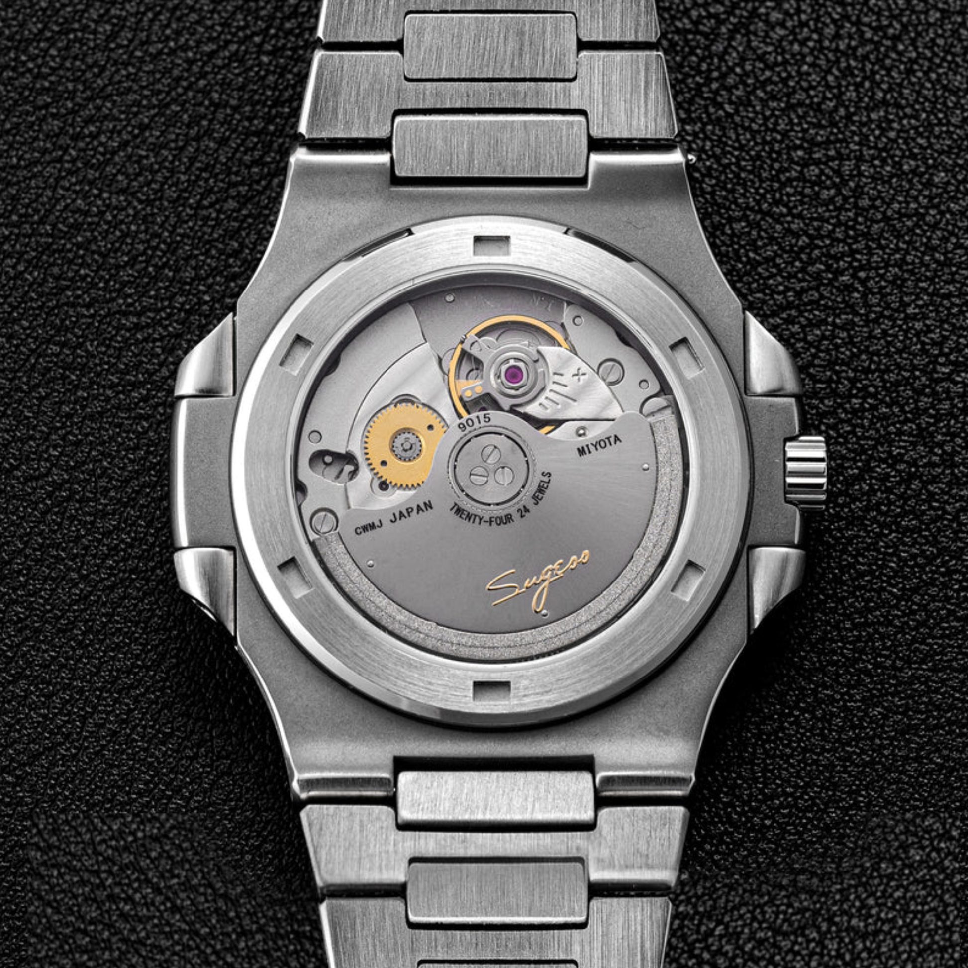 SUGESS Heritage S466 PP Octagonal Day Display Light Blue Mother of Pearl Dial Stainless-Steel Automatic