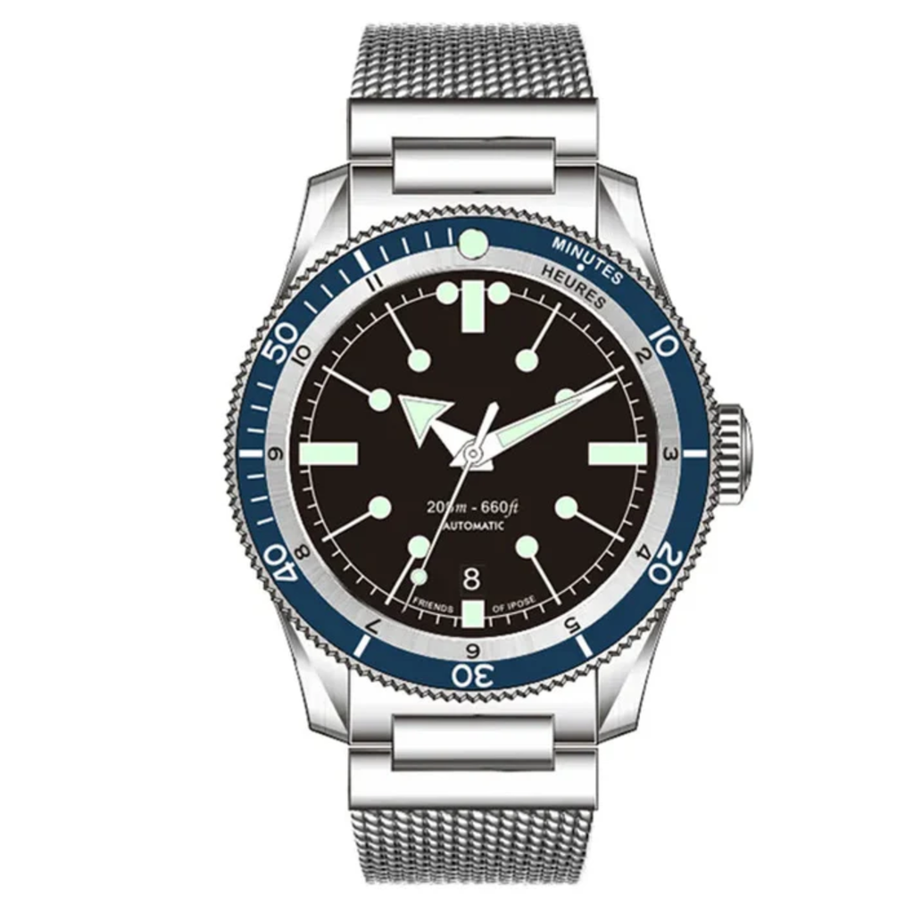 IXDAO 5303 Dive Watch for 40mm GMT Automatic with PT5000 Movement