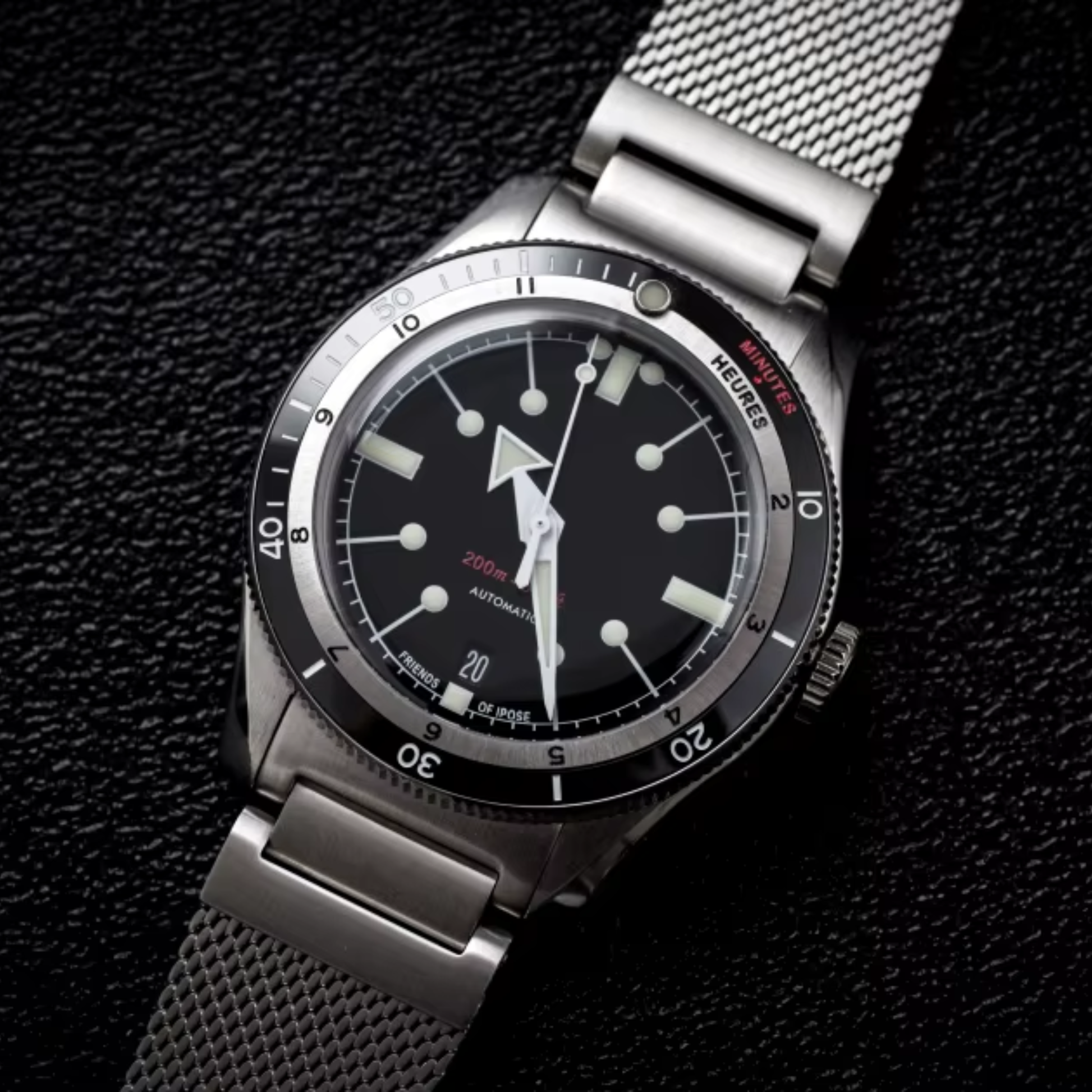 IXDAO 5303 Dive Watch for 40mm GMT Automatic with PT5000 Movement