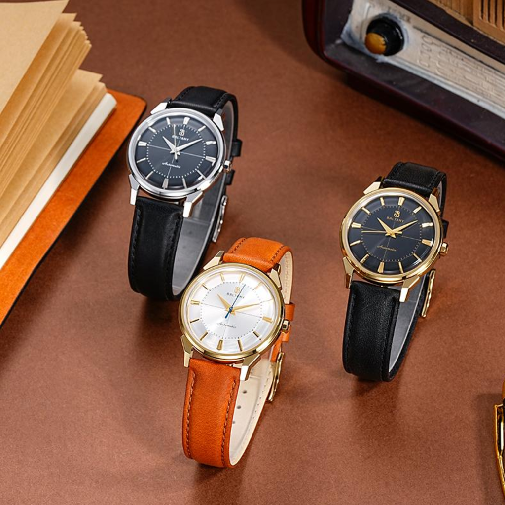 Baltany 36mm 12-sided Shape Dial Vintage Constellation Homage Watch S4107