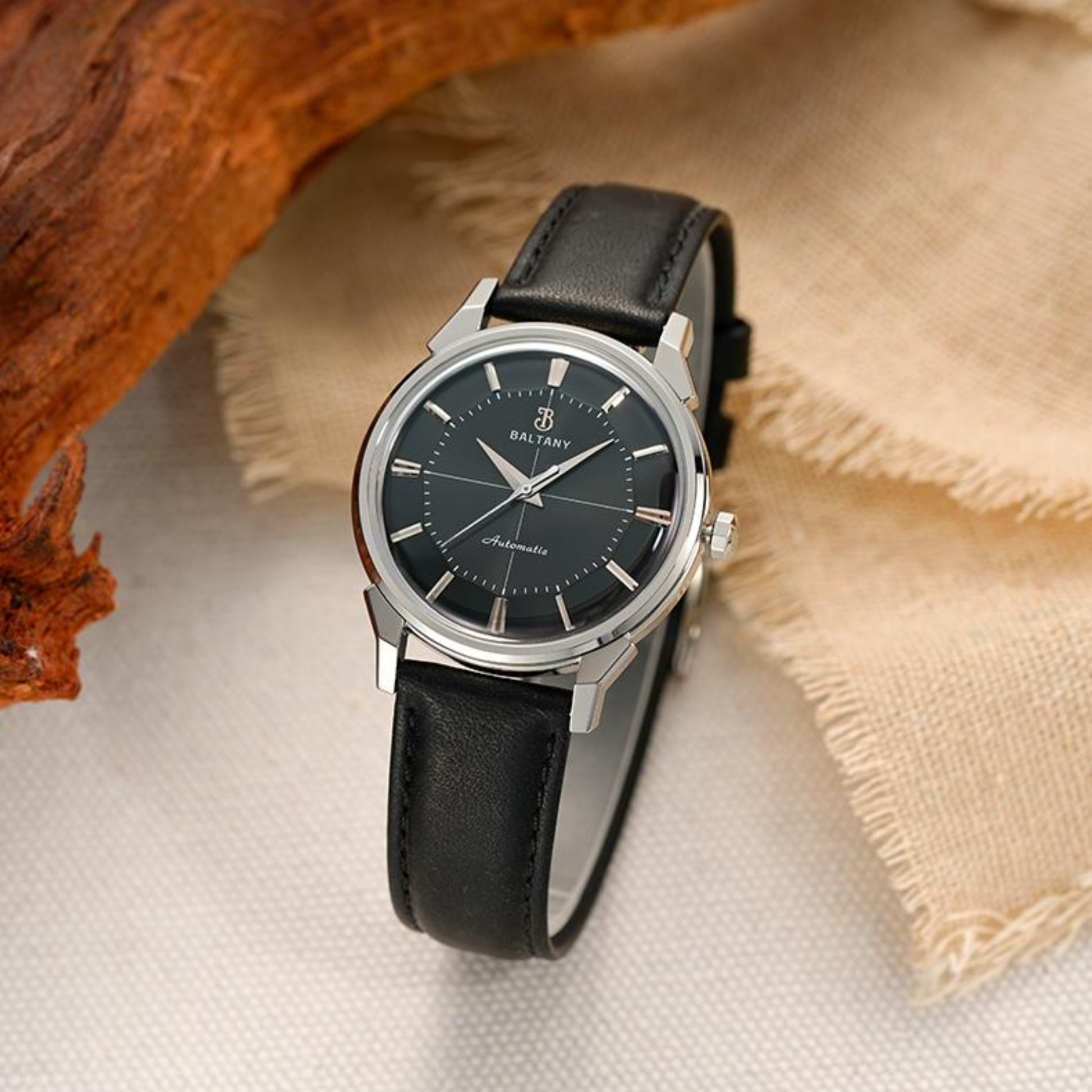 Baltany 36mm 12-sided Shape Dial Vintage Constellation Homage Watch S4107