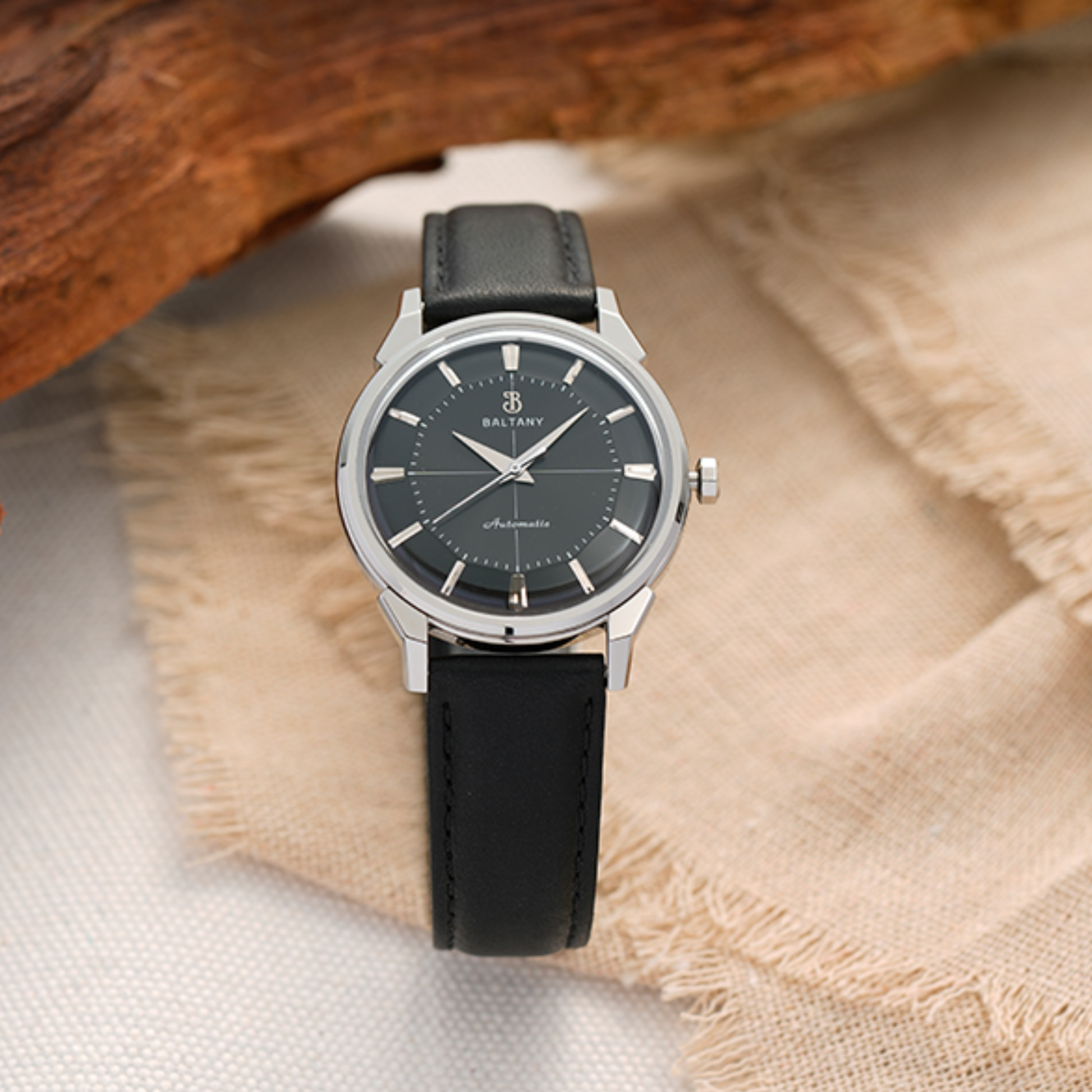 Baltany 36mm 12-sided Shape Dial Vintage Constellation Homage Watch S4107