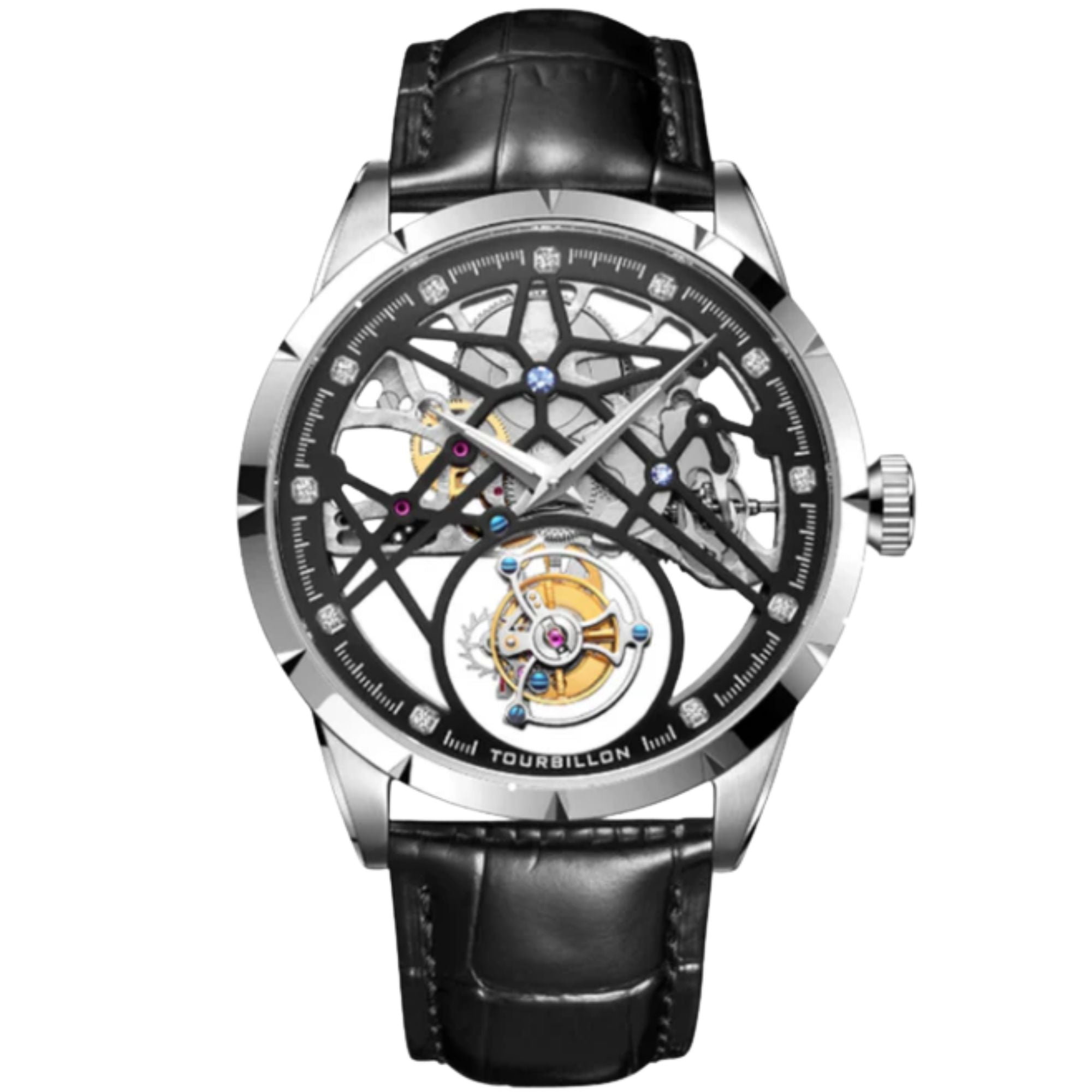 AESOP Skeleton Original Tourbillon Watch 5ATM Waterproof 7018