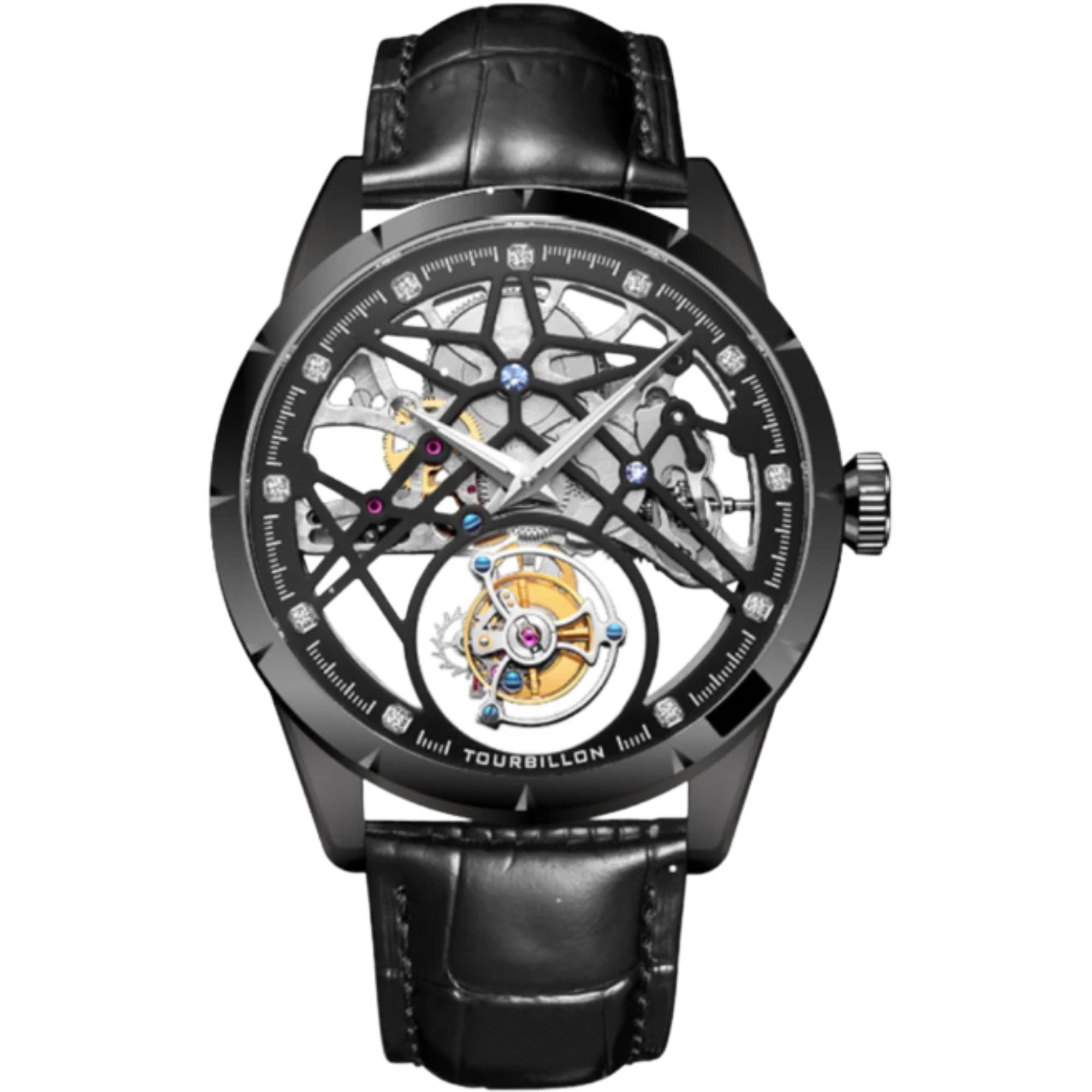 AESOP Skeleton Original Tourbillon Watch 5ATM Waterproof 7018