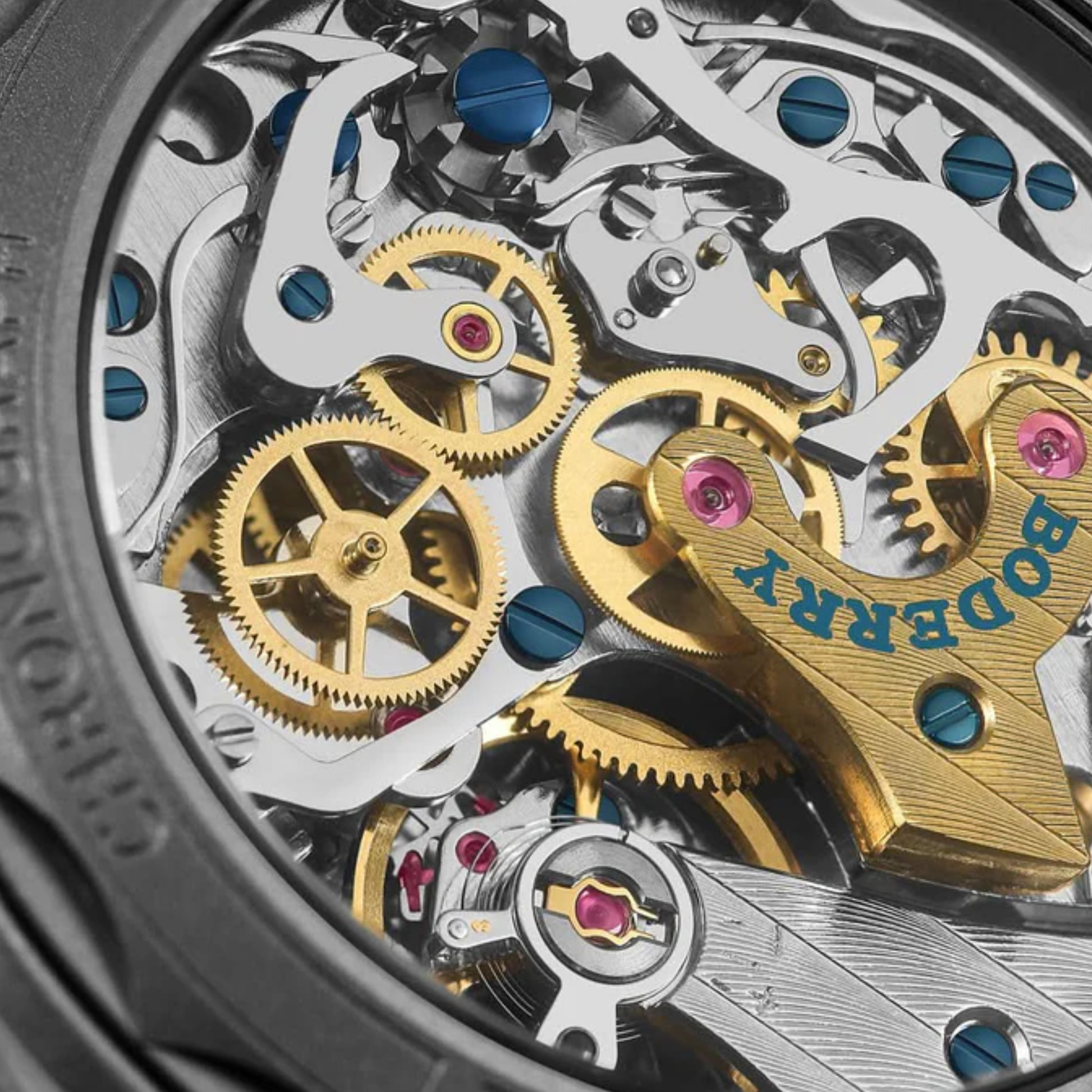 VOYAGER Chronograph - Titanium Mechanical Field Watch, 100M Water Resistant | Cream - DREAM WATCHES