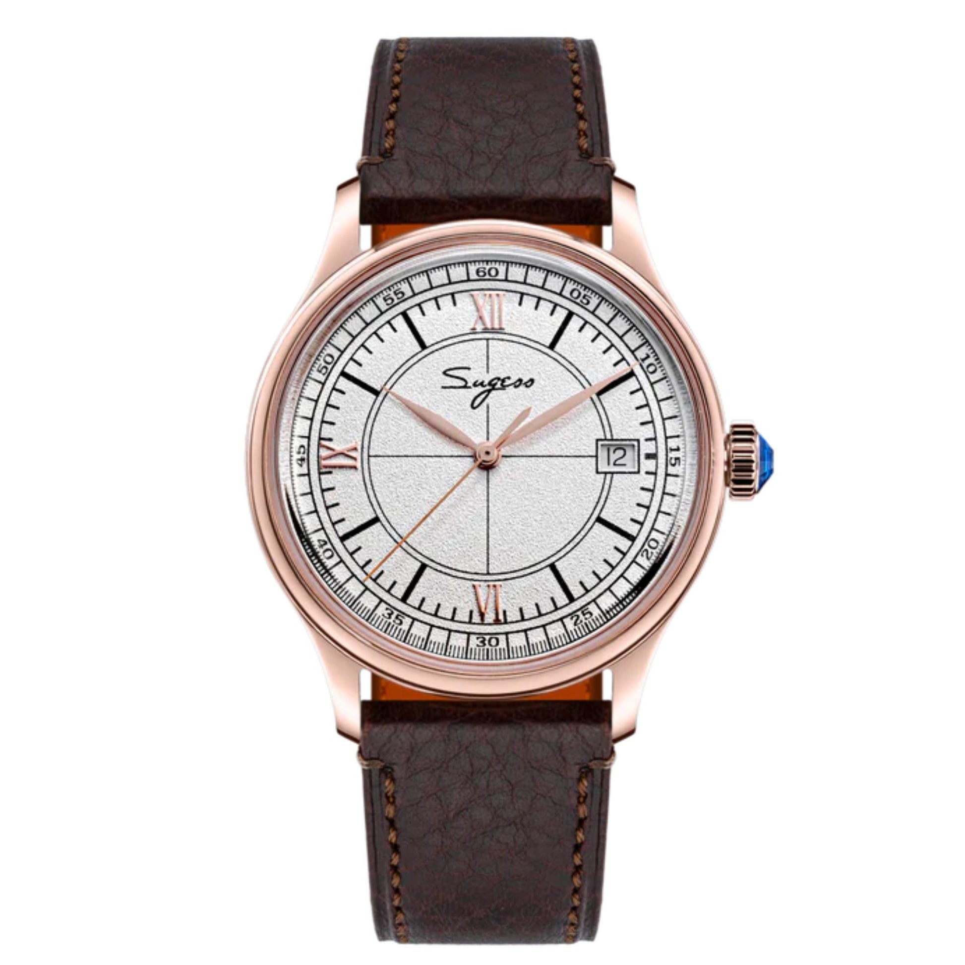 Heritage S455 Ivory Dial Rose Gold Automatic
