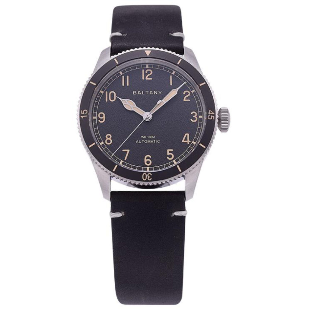BALTANY Military Style Khaki Aviation Pilot Watch S2076 - DREAM WATCHES