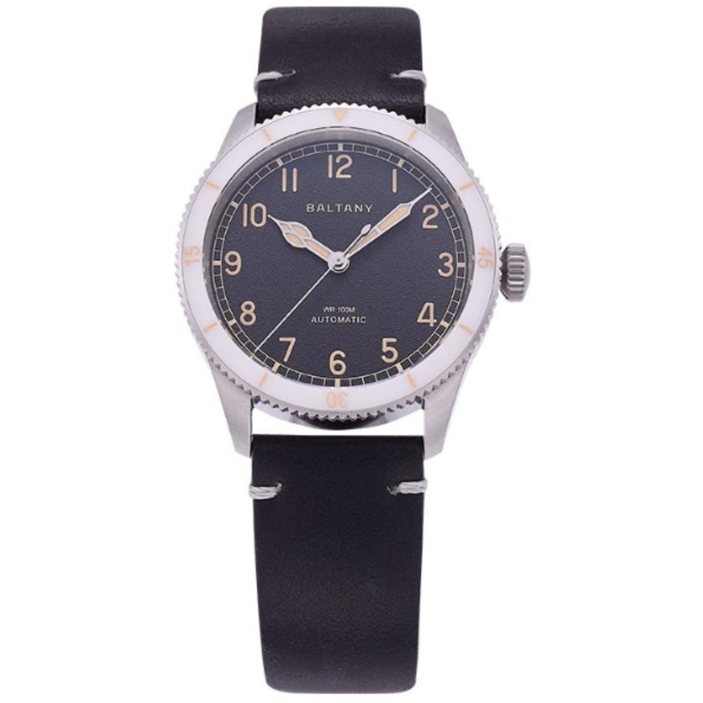 BALTANY Military Style Khaki Aviation Pilot Watch S2076 - DREAM WATCHES