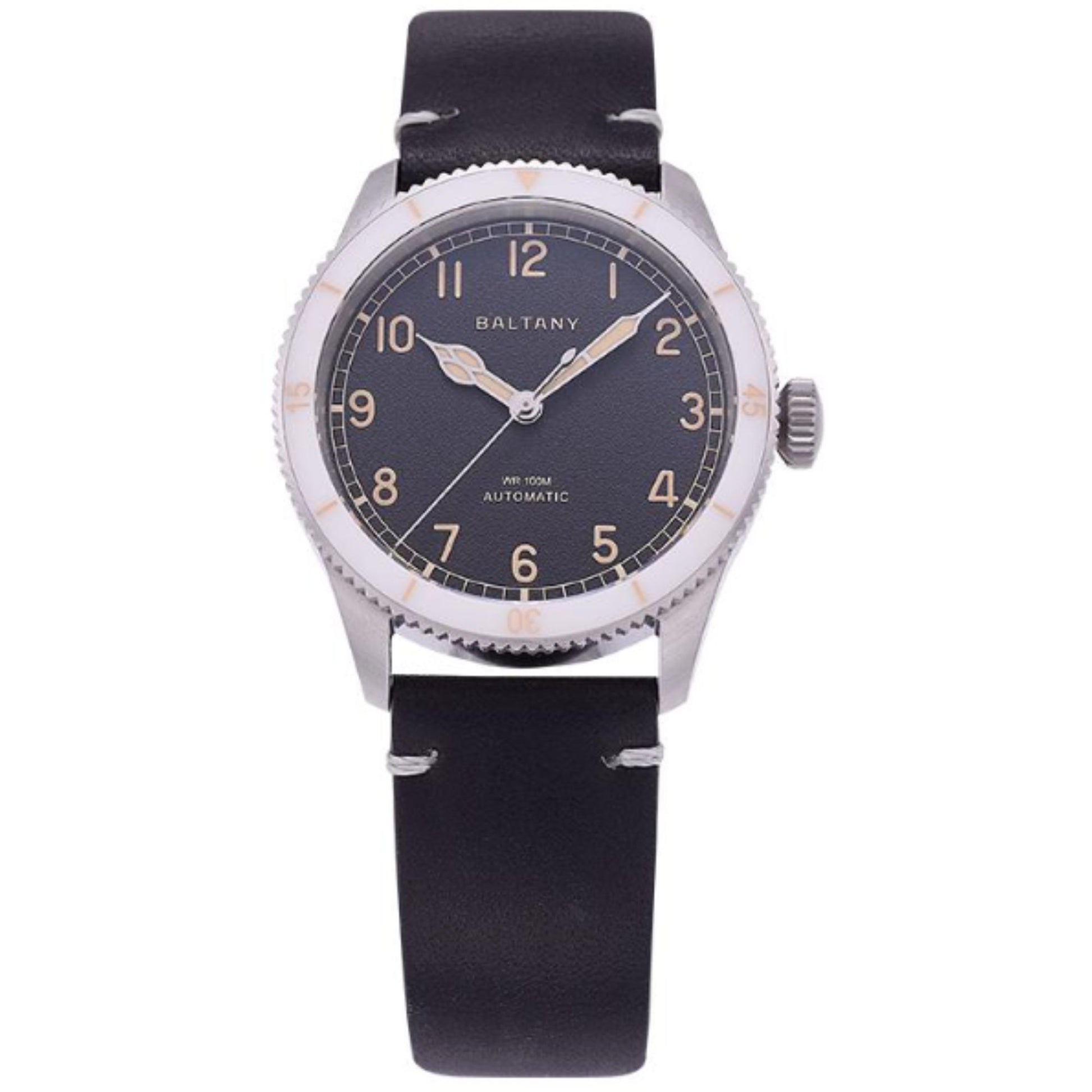 BALTANY Military Style Khaki Aviation Pilot Watch S2076 - DREAM WATCHES