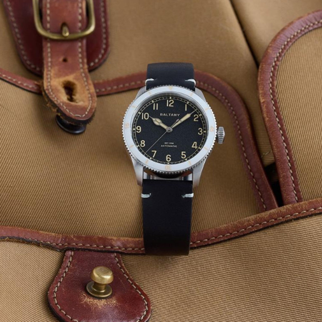 BALTANY Military Style Khaki Aviation Pilot Watch S2076 - DREAM WATCHES