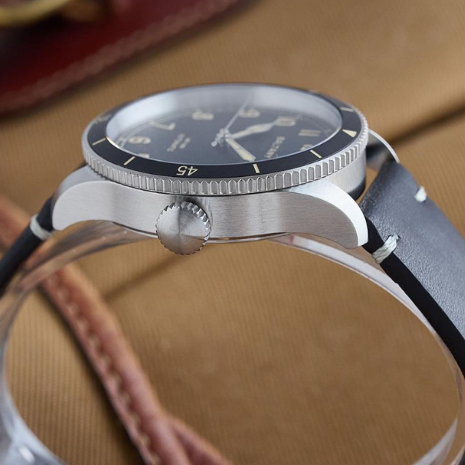 BALTANY Military Style Khaki Aviation Pilot Watch S2076 - DREAM WATCHES
