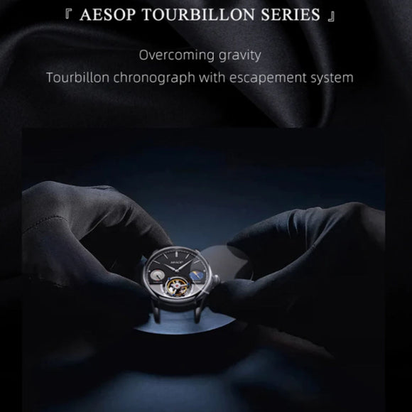 AESOP GMT Multifunction Original Tourbillon watch 7023