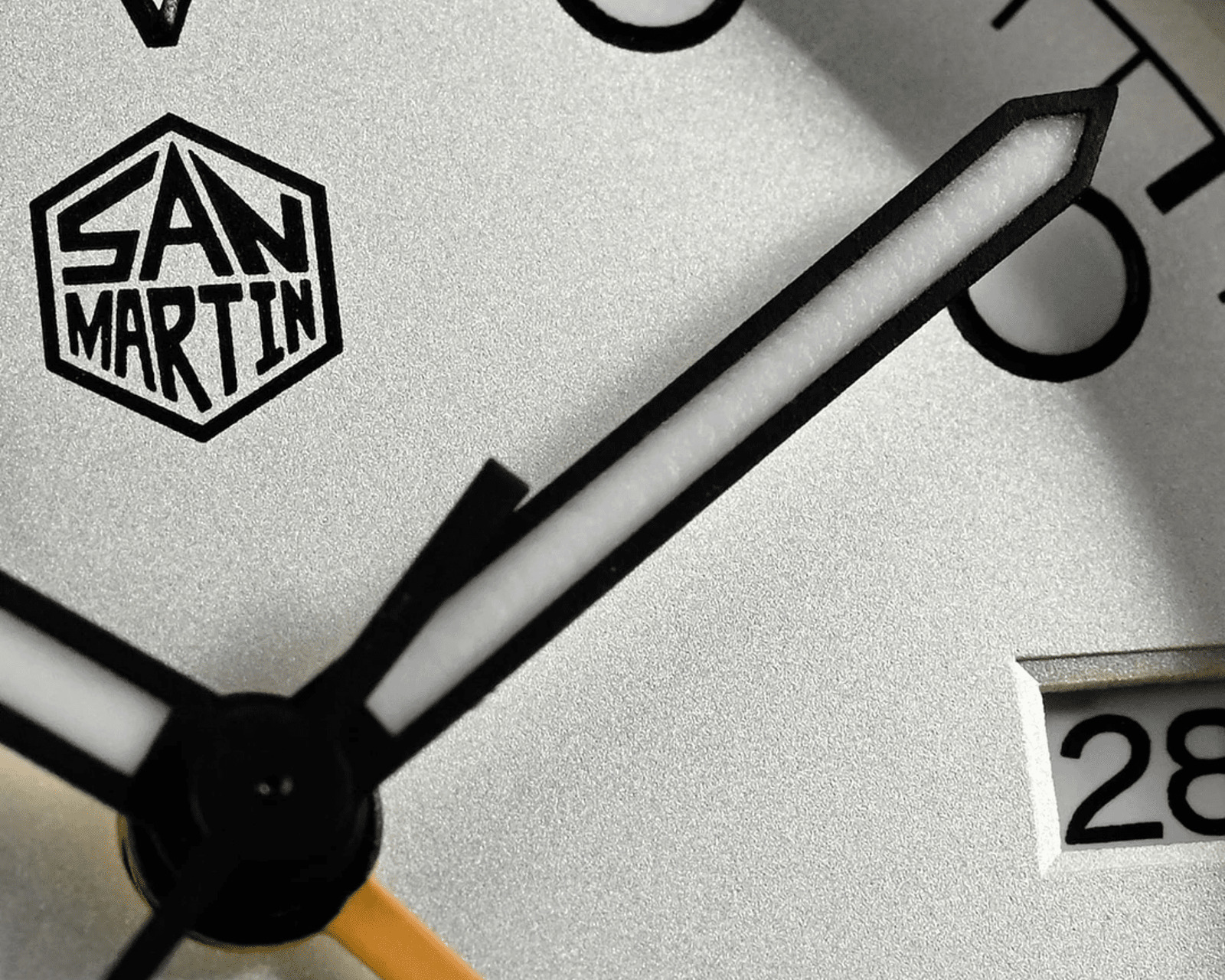 San Martin NH34 39mm BB GMT Watch SN0054GB - White Dial san martin watches india online
