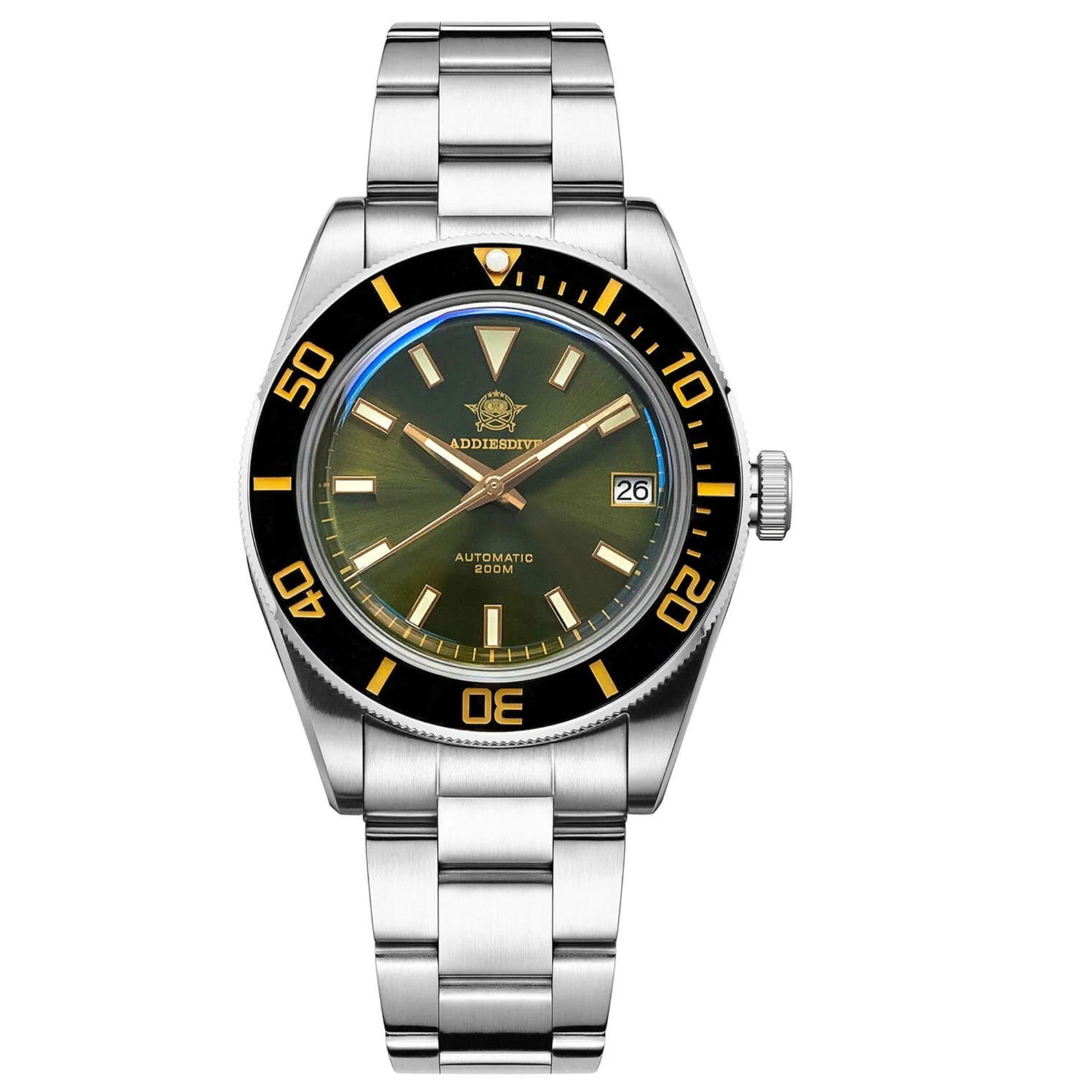 Addiesdive Retro Sub 39mm NH35 Men Watch AD2084