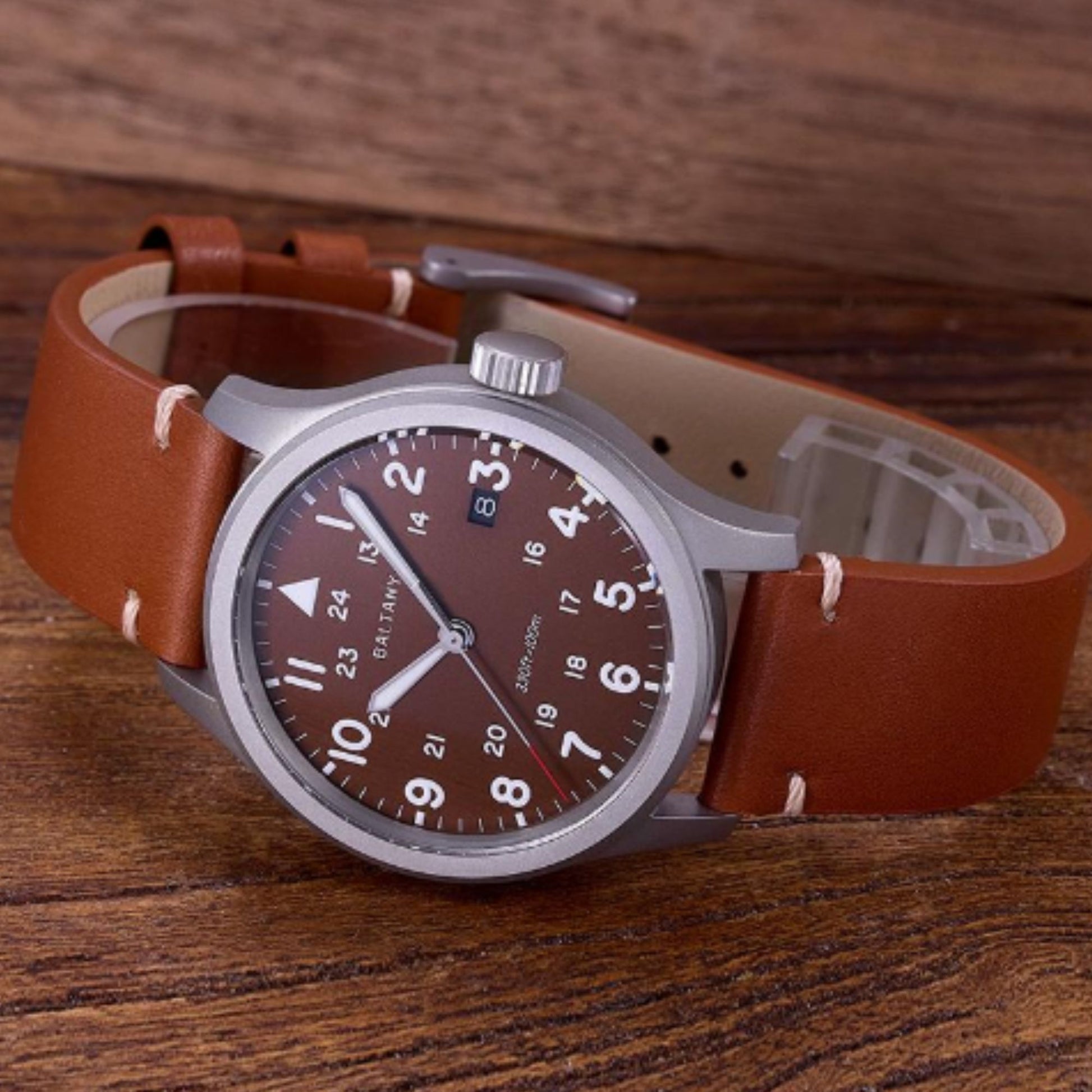 BALTANY  Retro 39MM Date Men Quartz Field Watch S2082 - DREAM WATCHES