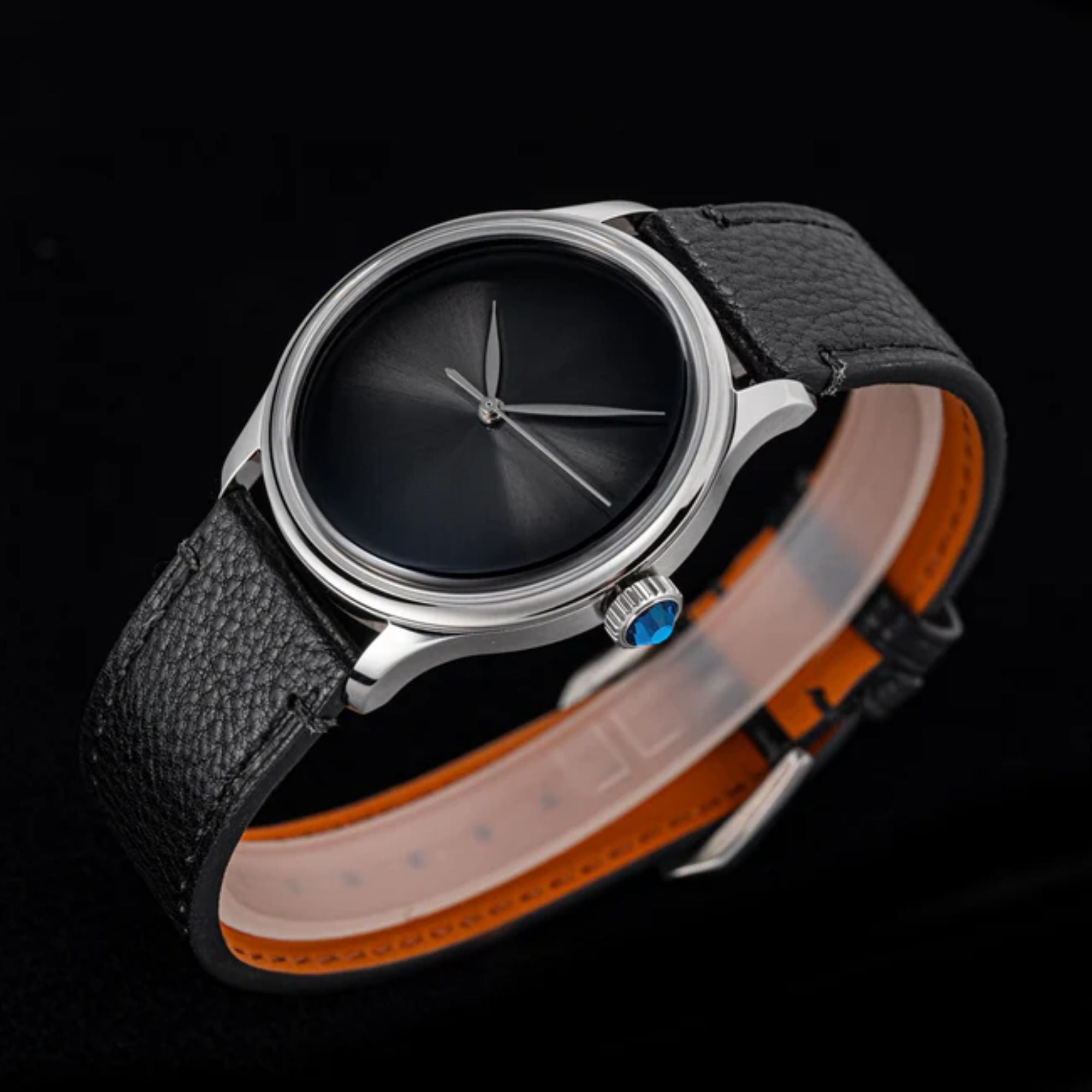 Heritage S455 Black Dial Stainless Steel Automatic