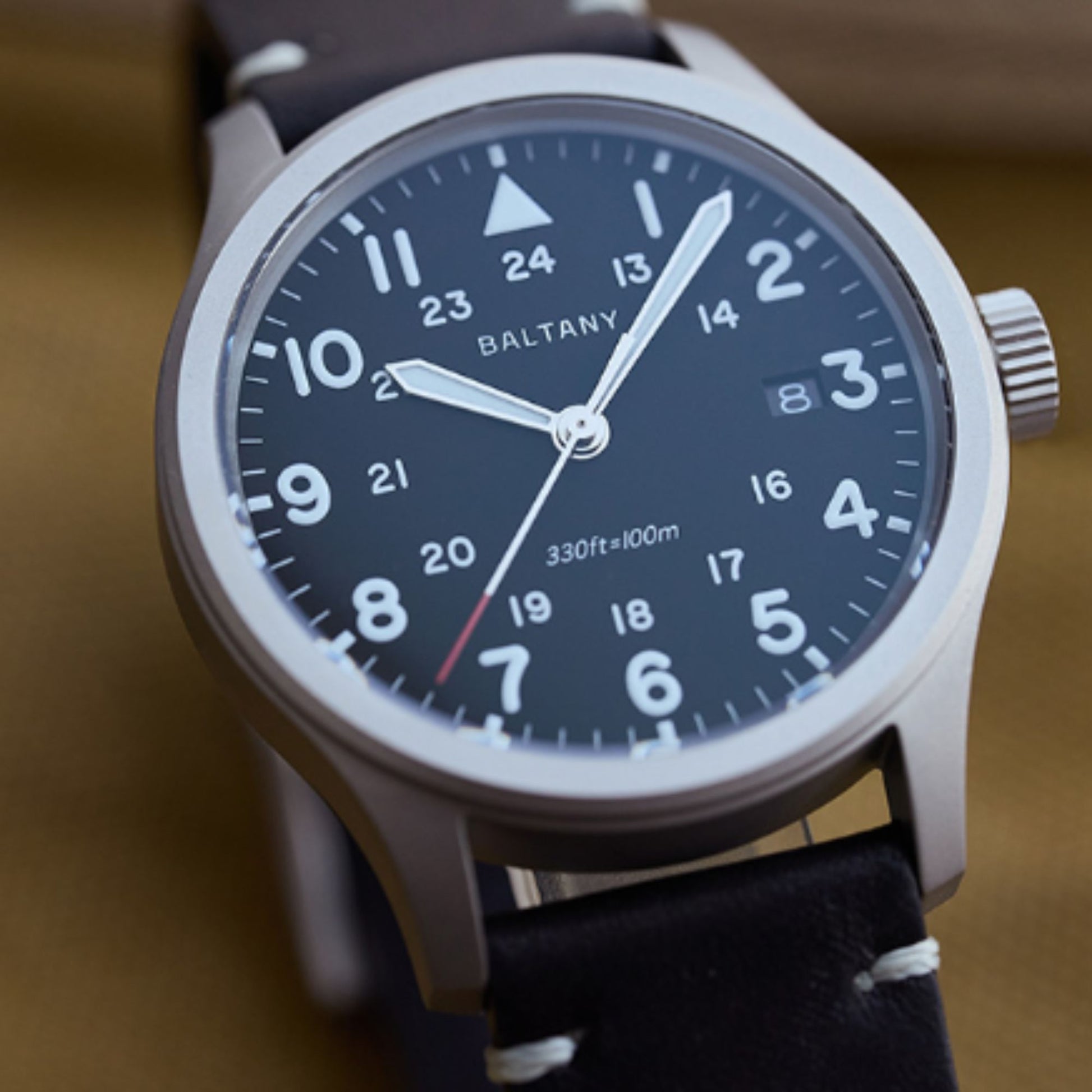 BALTANY Retro 39MM Date Men Quartz Field Watch S2082 - DREAM WATCHES