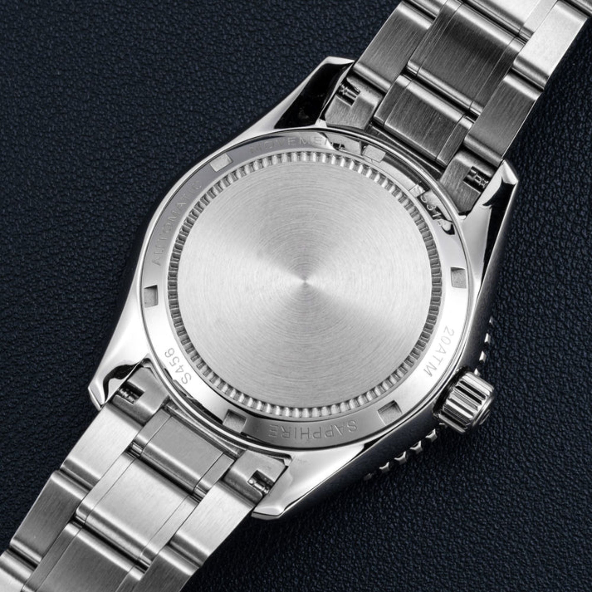 Seestern S456 GMT Automatic White Pearl Dial Automatic