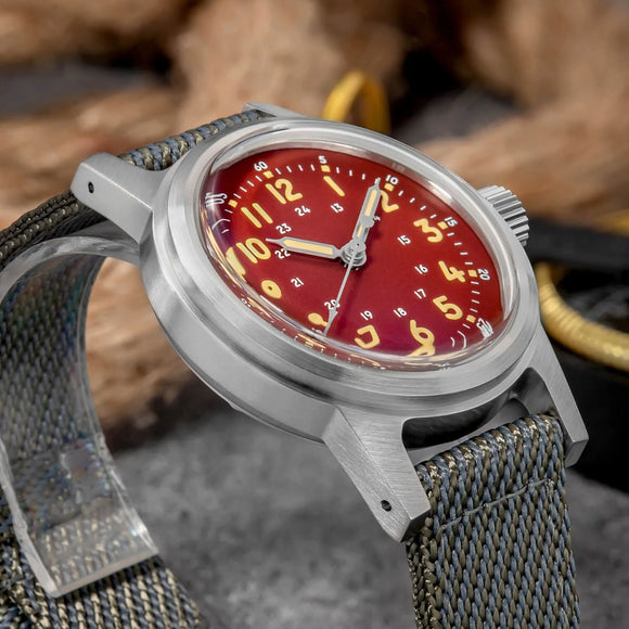 ADDIESDIVE 36mm Vintage Mechanical Watch AD2076