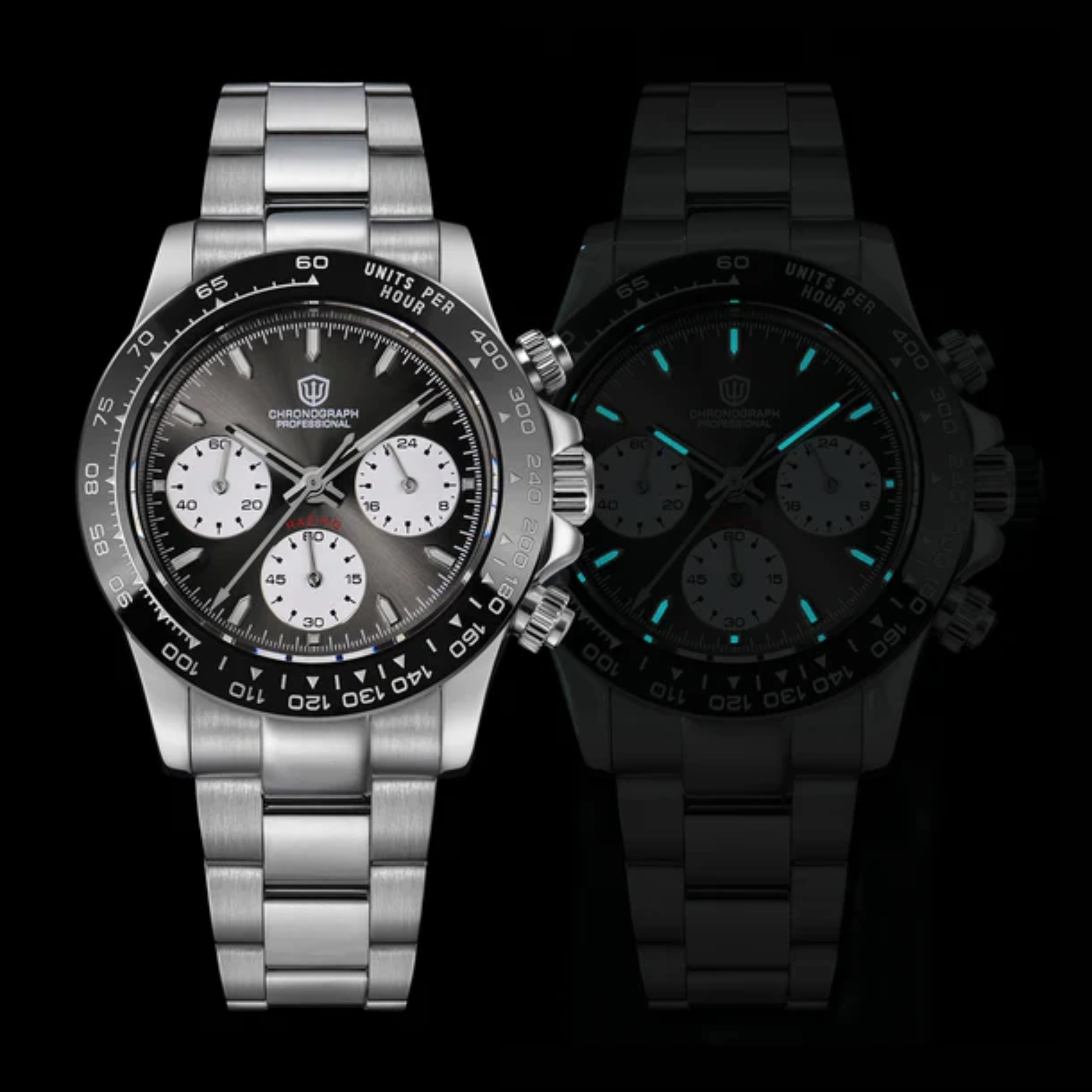 Watchdives WD16500 38mm VK63 Chronograph Watch V2