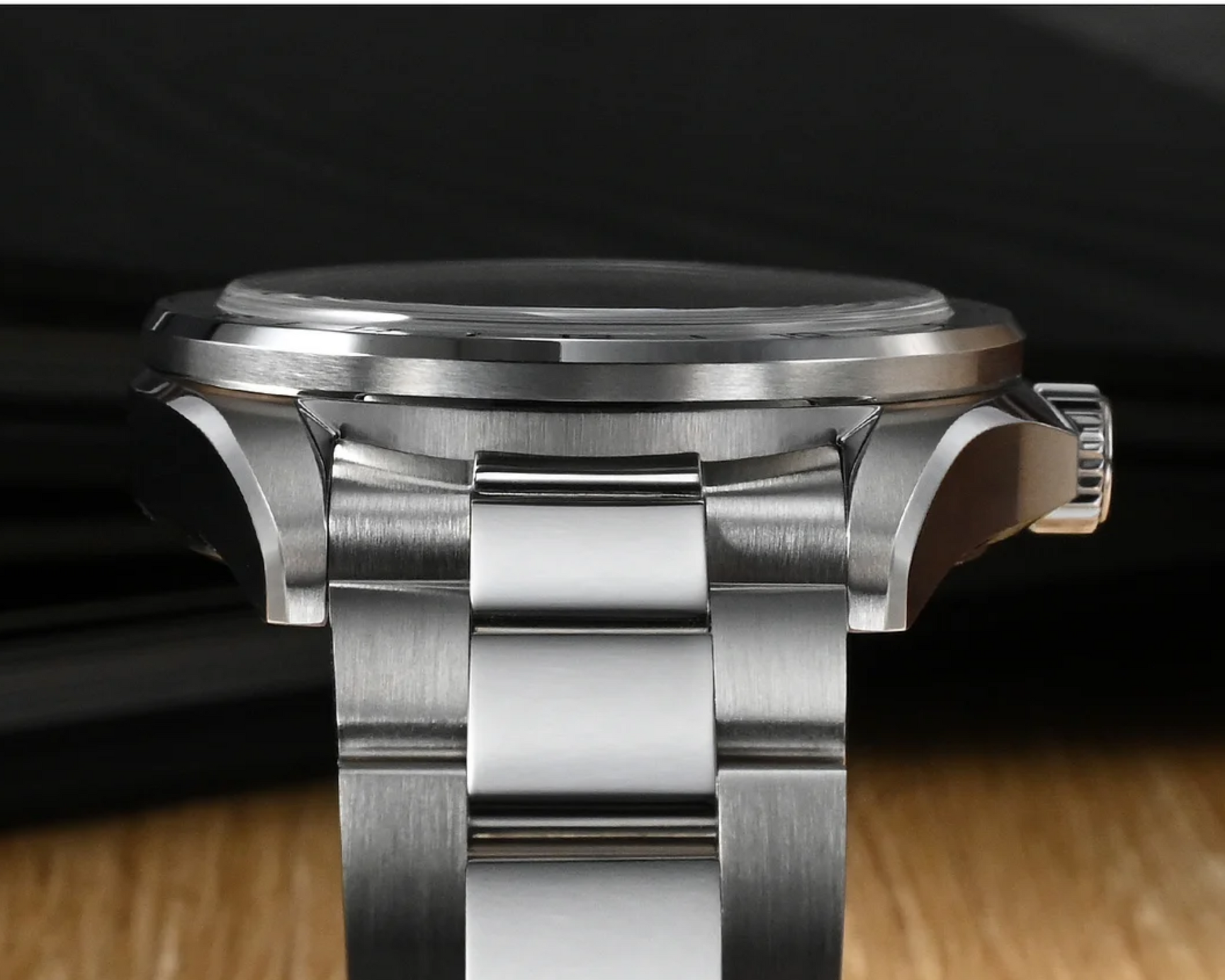 San Martin New 39mm GMT Watch Mechanical SN0129 - Grey