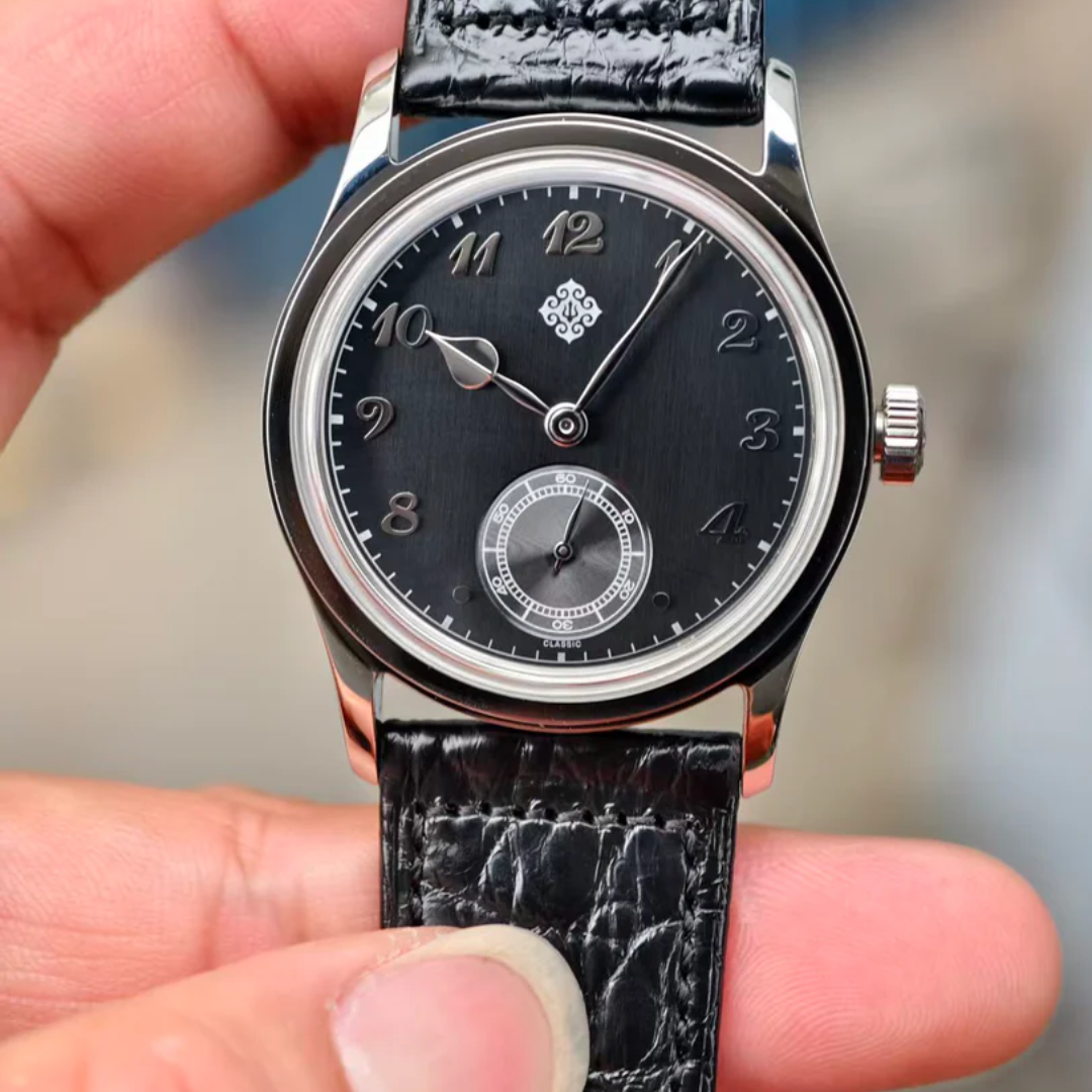 IX&DAO IPOSE Men's Formal Quartz Watches Sapphire Stainless Steel 5Bar Retro JDX06S