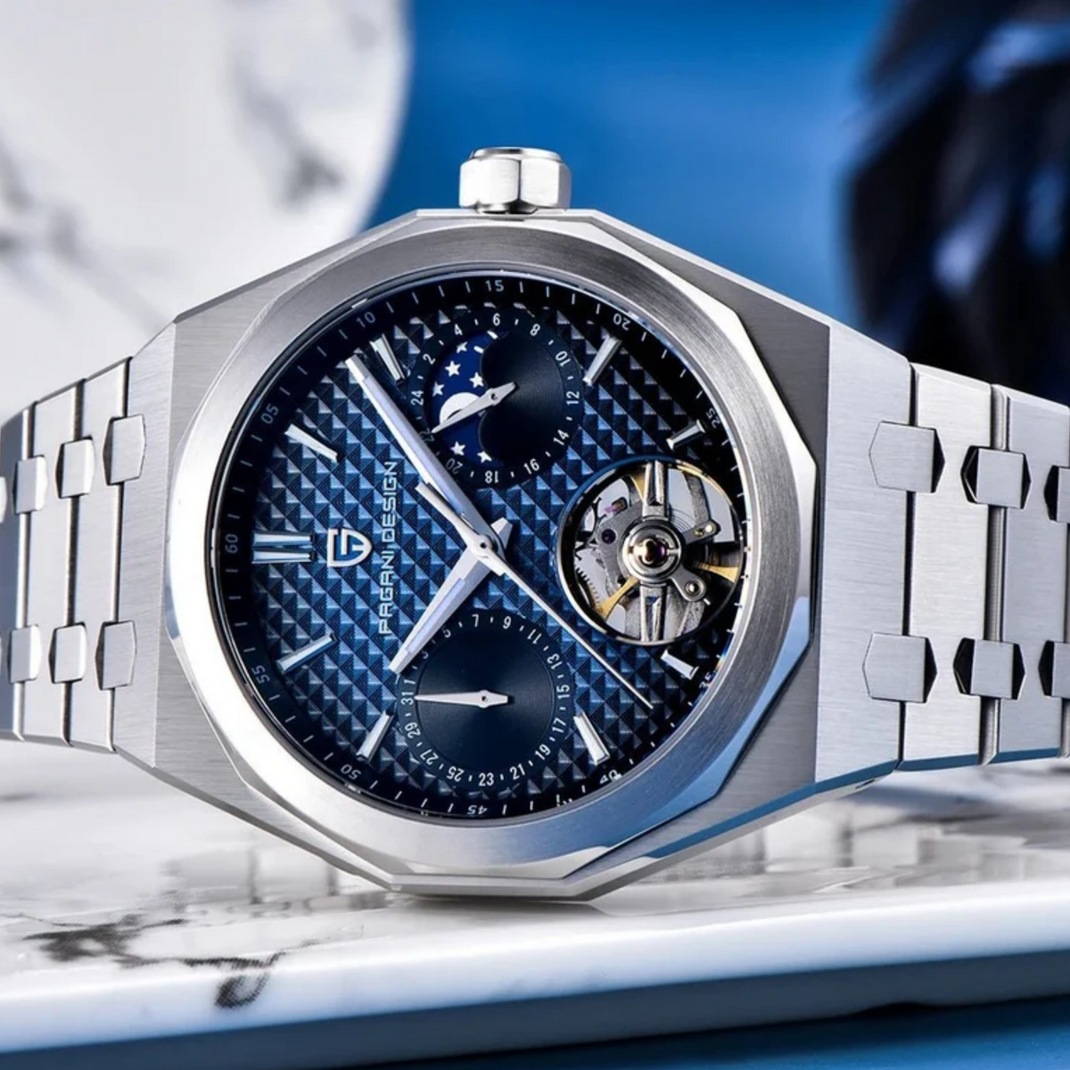 Pagani Design PD-YS036 Automatic 42mm Stainless Steel Watch