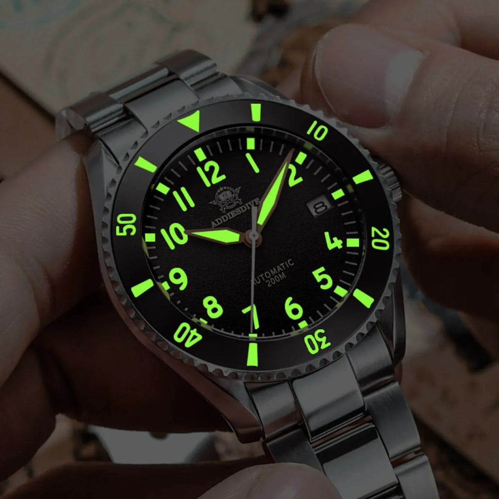 ADDIESDIVE® 2-in-1 Automatic Pilot Watch Diver 200M( MY-H9) - DREAM WATCHES