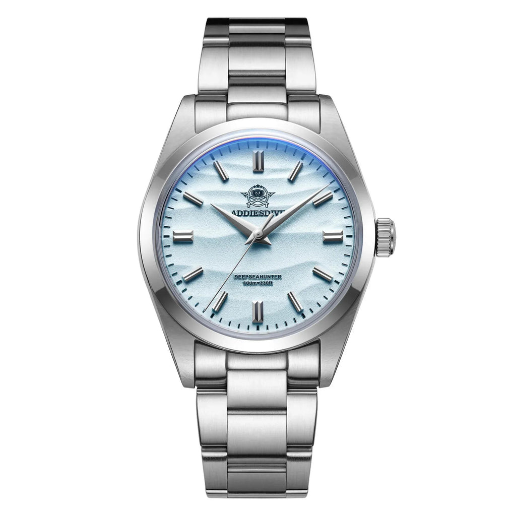 ADDIESDIVE 36mm Quartz Watch VH31 Movement (AD2030) - Blue - DREAM WATCHES