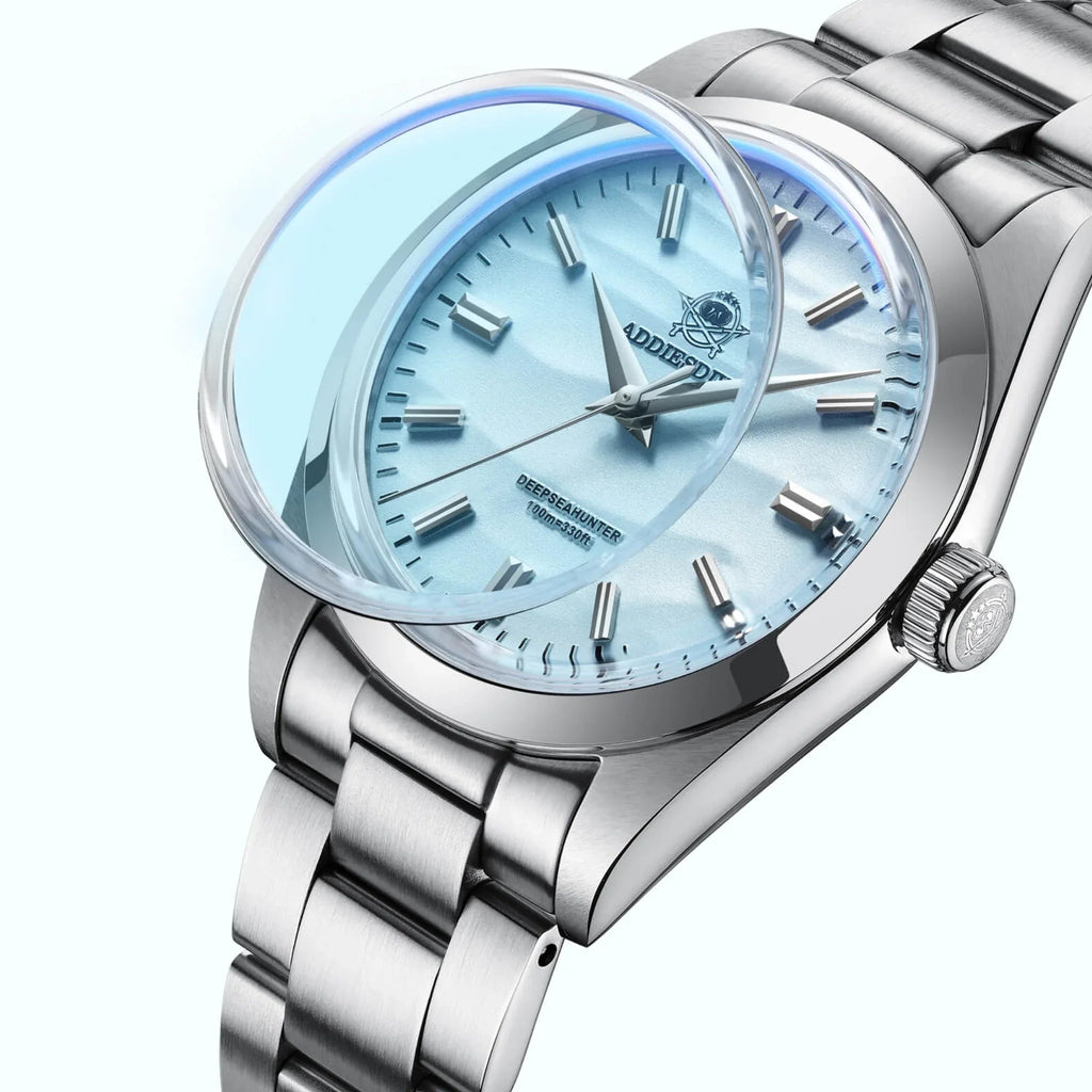 ADDIESDIVE 36mm Quartz Watch VH31 Movement (AD2030) - Blue - DREAM WATCHES