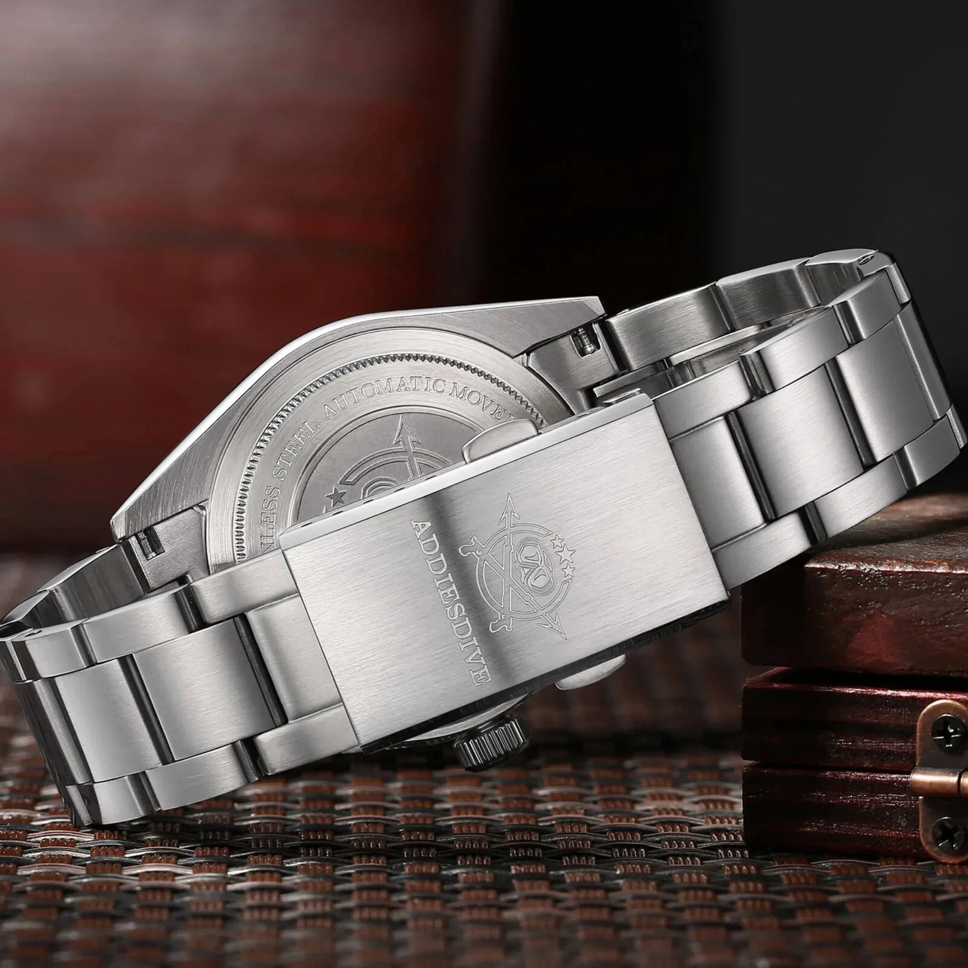 Addiesdive 36mm Sapphire Crystal Quartz Watch AD2026 - DREAM WATCHES