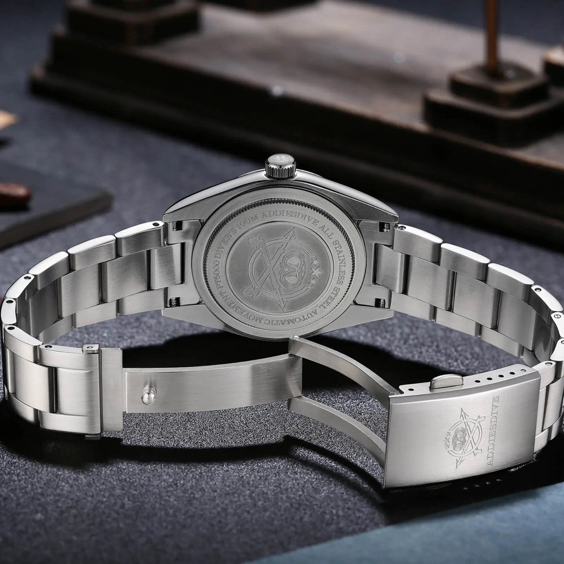 Addiesdive 36mm Sapphire Crystal Quartz Watch AD2026 - DREAM WATCHES