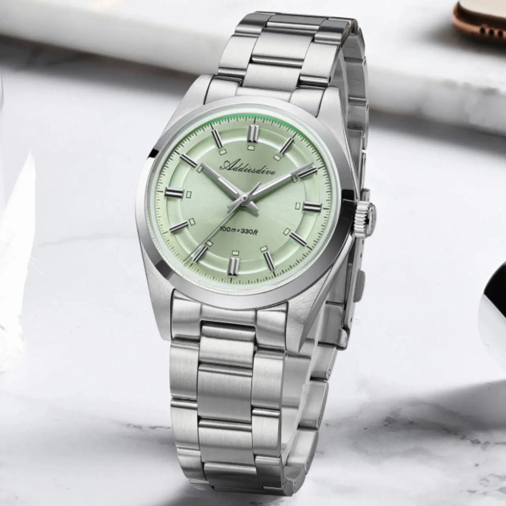 Addiesdive 36mm VH31 Explorer Style Watch AD2515 - DREAM WATCHES