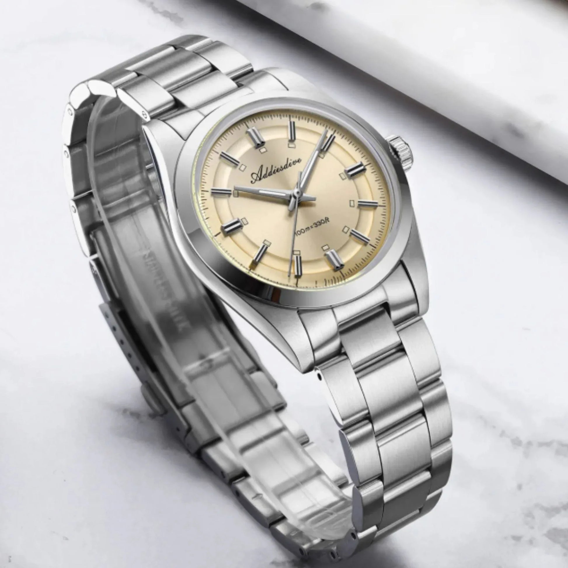 Addiesdive 36mm VH31 Explorer Style Watch AD2515 - DREAM WATCHES