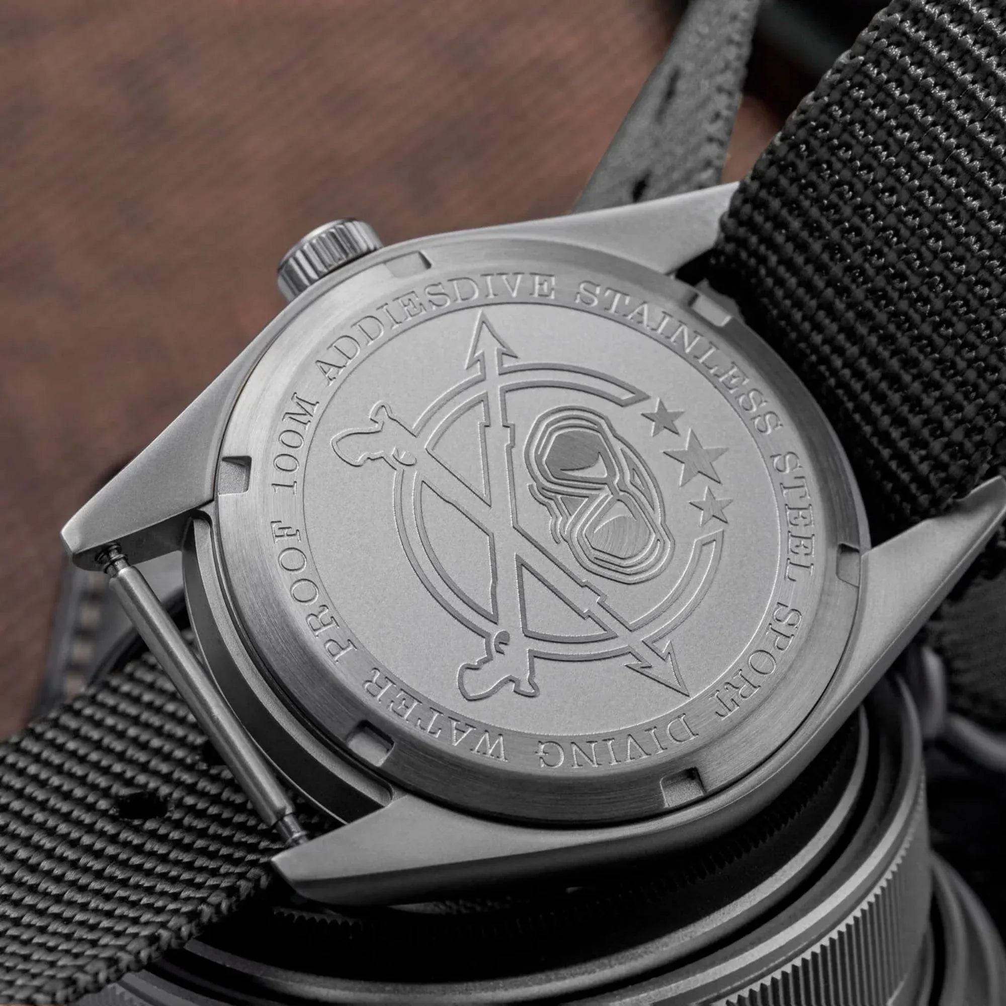 ADDIESDIVE 36mm VH31 Retro Pilot Field Watch AD2079 - DREAM WATCHES