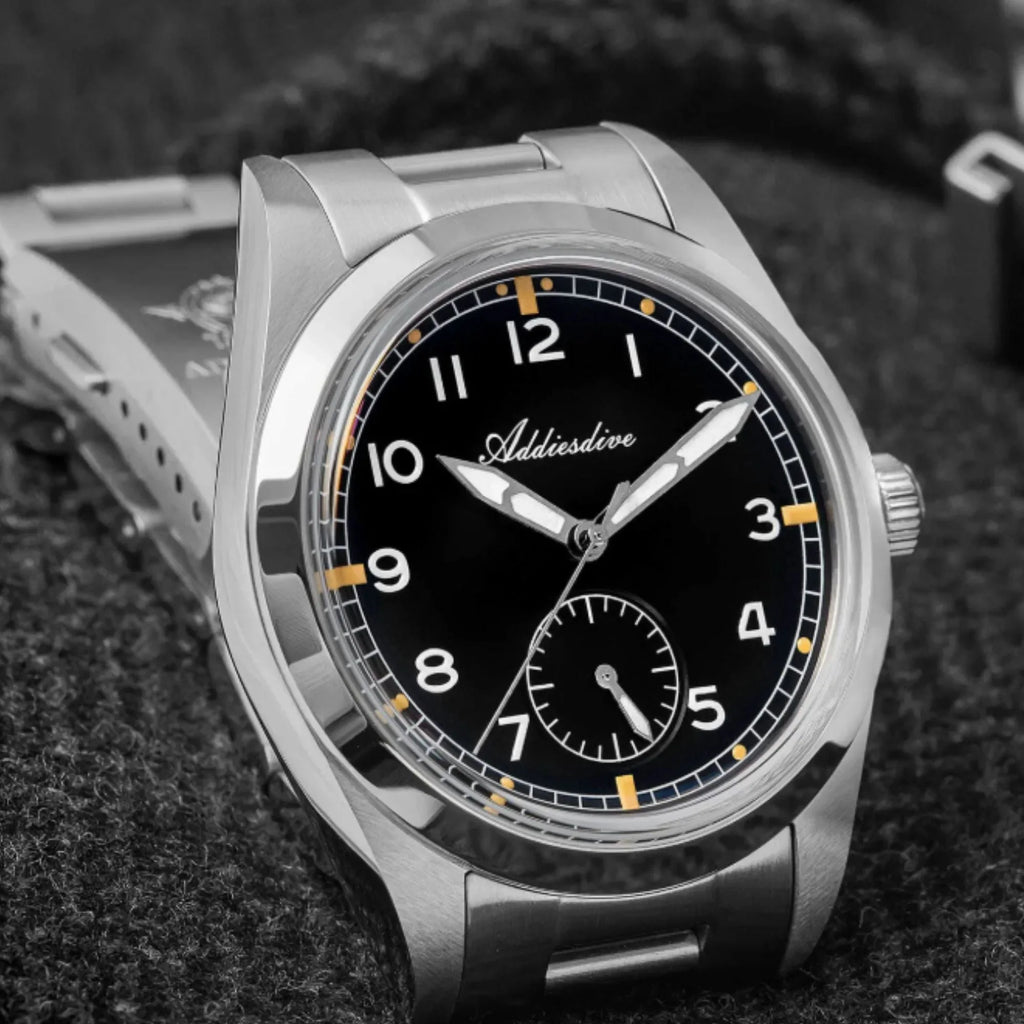 ADDIESDIVE 36mm VH60 Vintage Pilot Watch（AD2099） - DREAM WATCHES